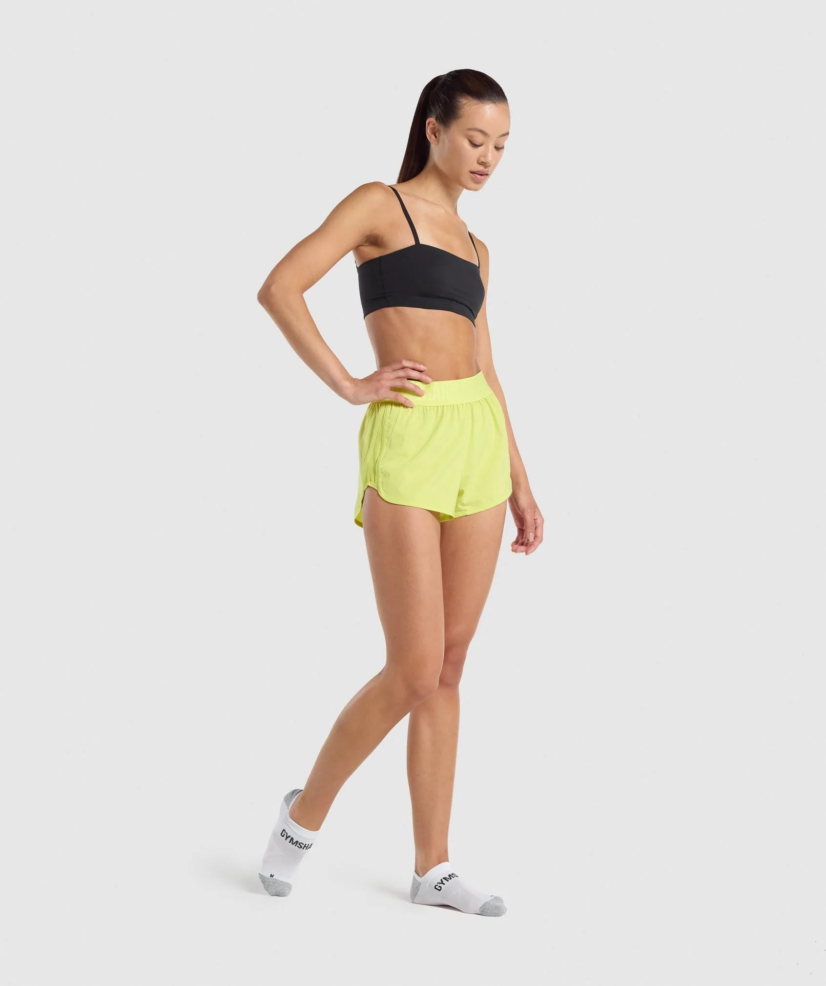 Gymshark No Show Performance Socks - White - Image 4