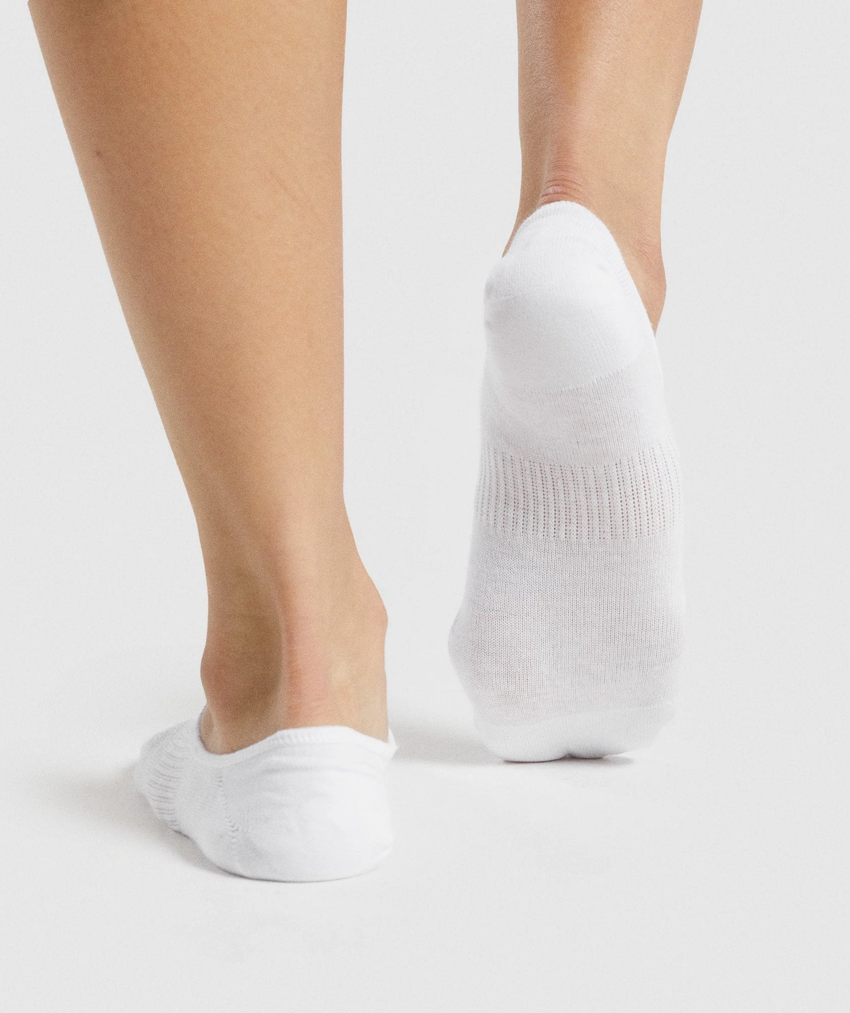 Gymshark No Show Socks 3pk - White - Image 7
