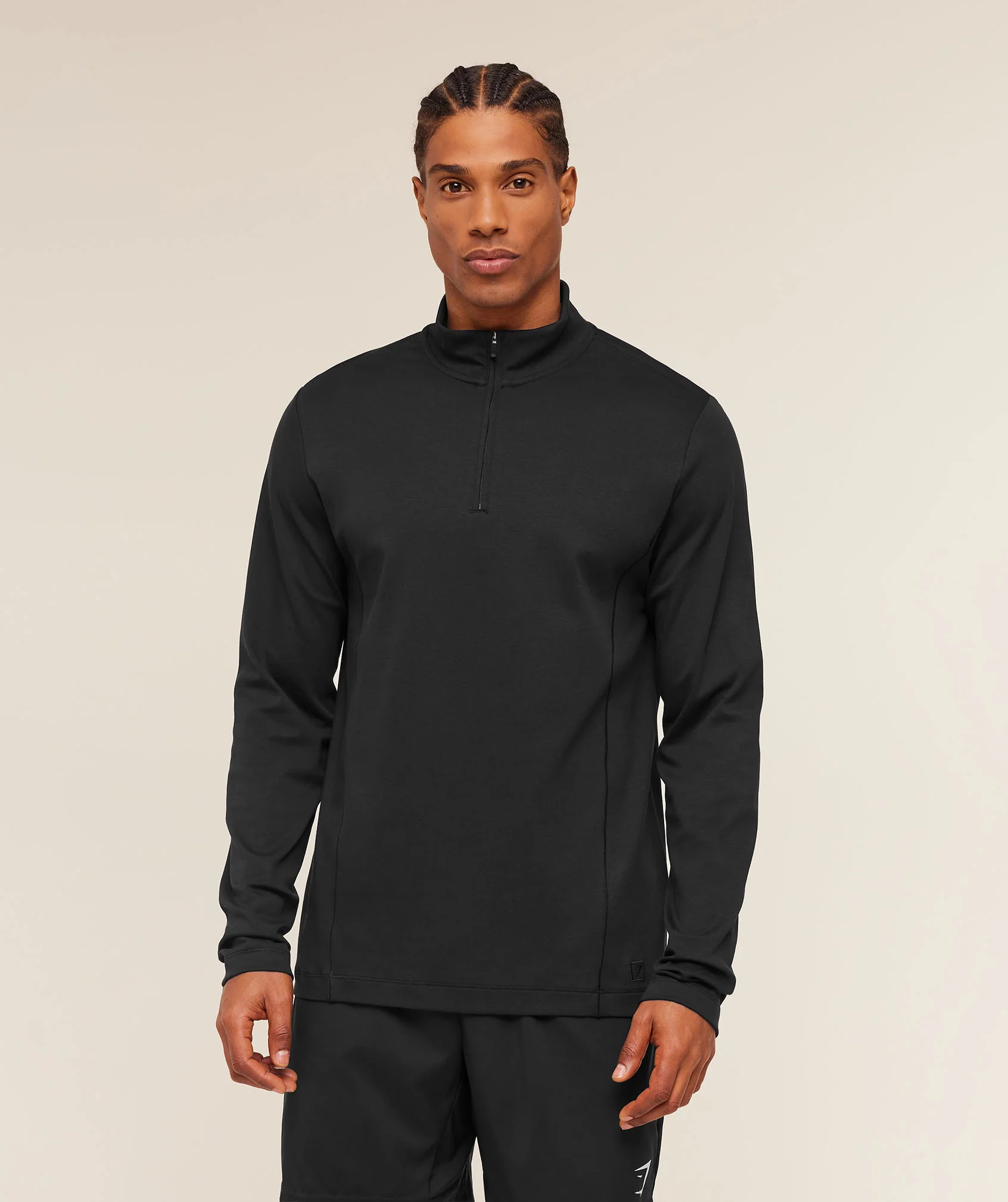 Gymshark Off Duty 1/4 Zip - Black - Image 5