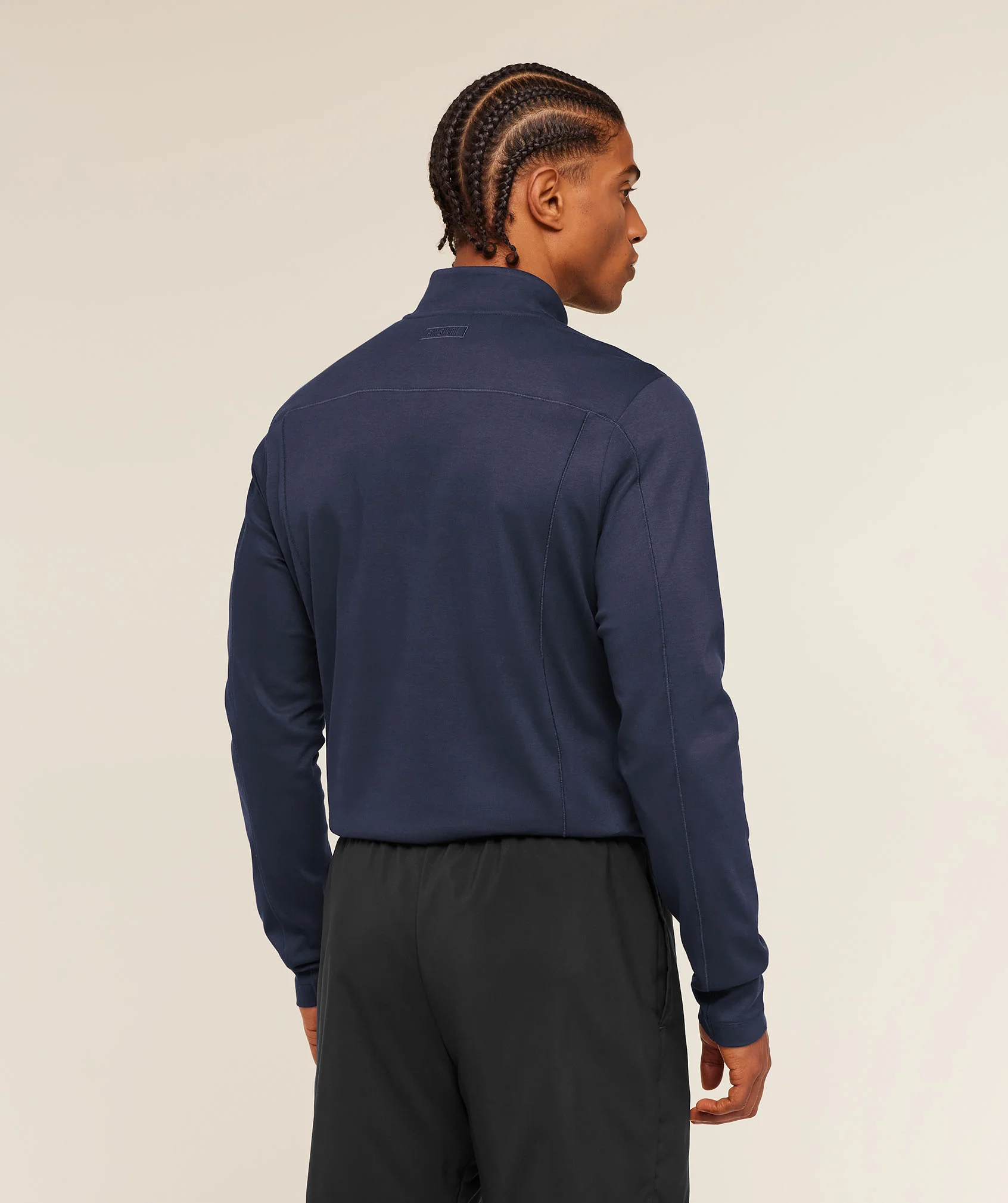 Gymshark Off Duty 1/4 Zip - Heavy Blue - Image 2
