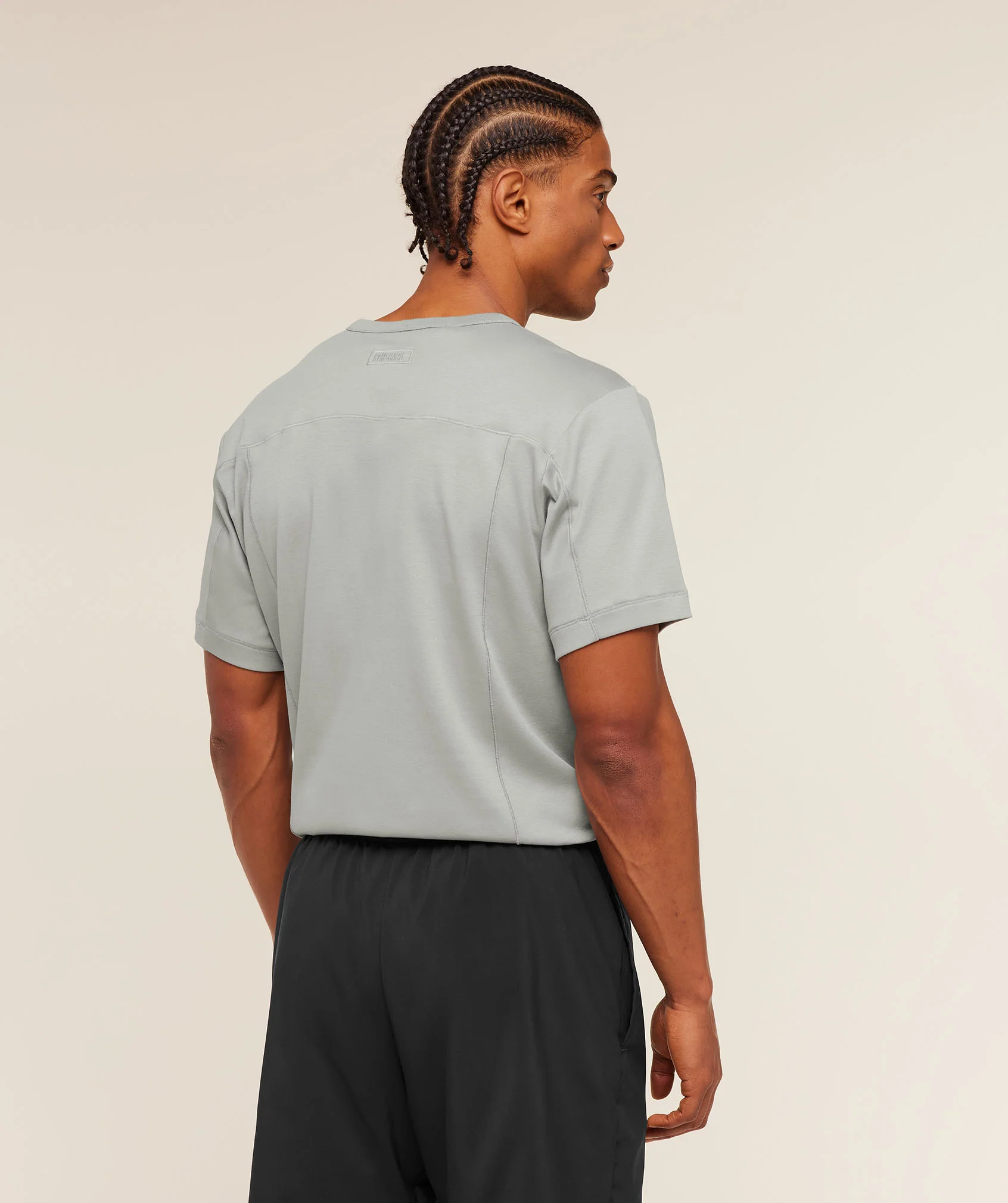 Gymshark Off Duty T-Shirt - Smokey Grey - Image 2