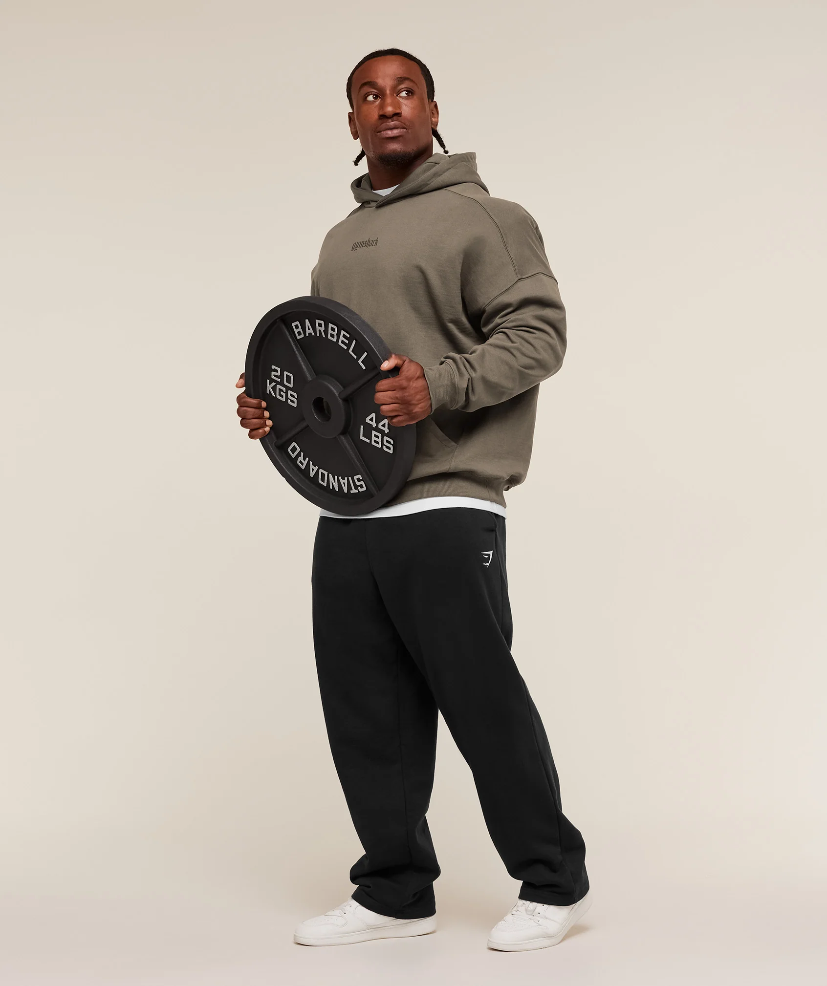 Gymshark Olde English Hoodie - Camo Brown - Image 4