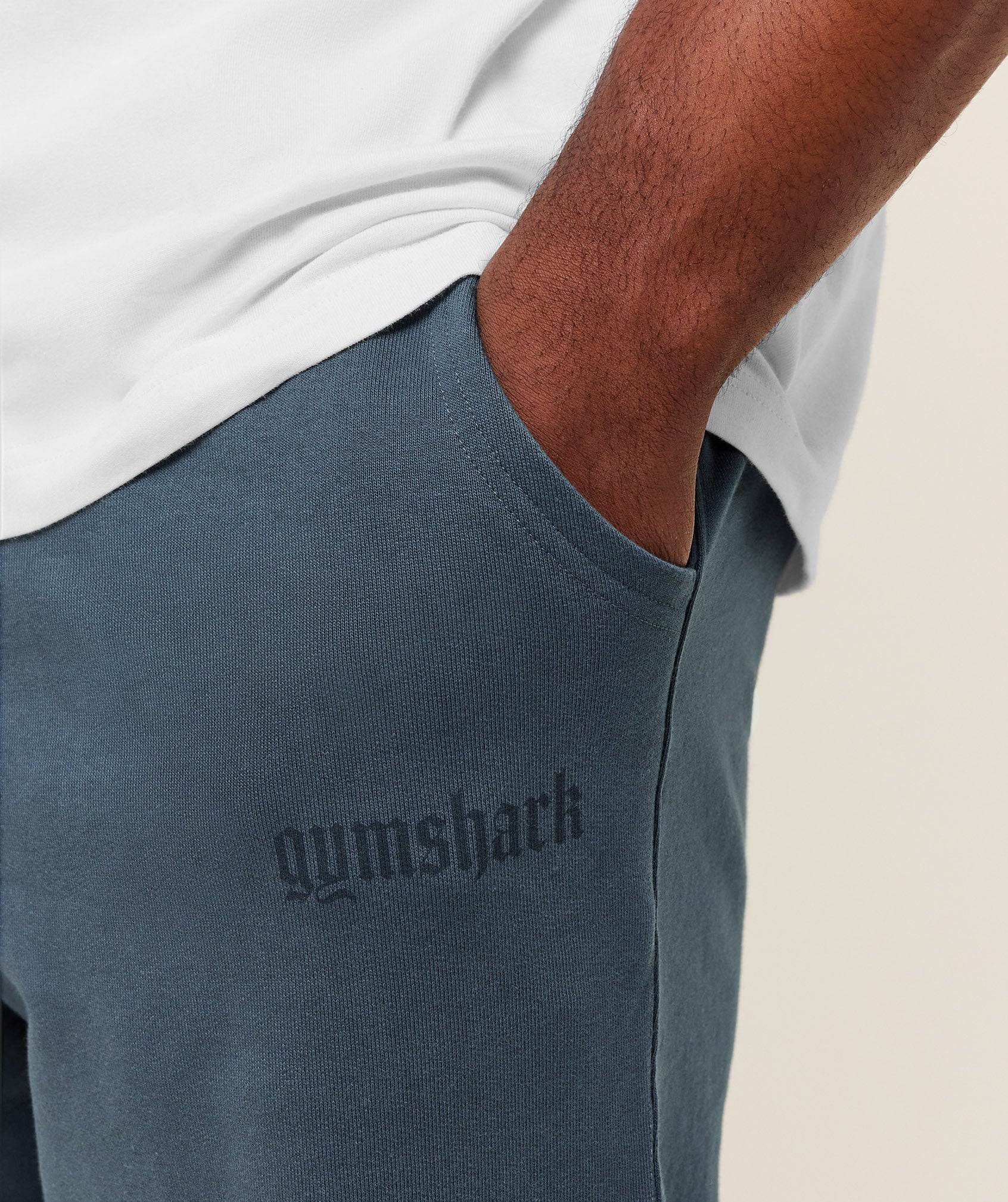 Gymshark Olde English Joggers - GS Stealth Blue - Image 4