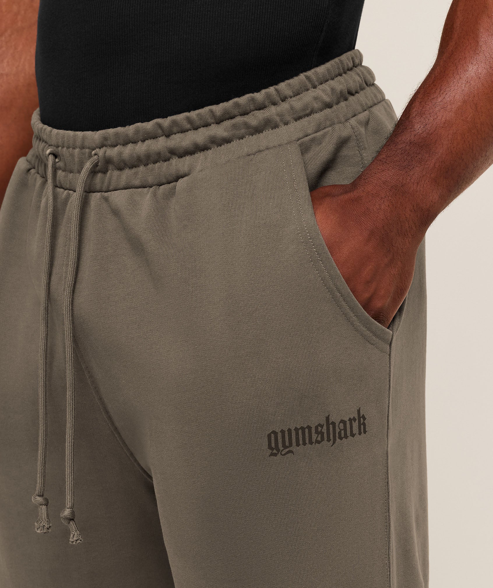 Gymshark Olde English Joggers - Camo Brown - Image 5