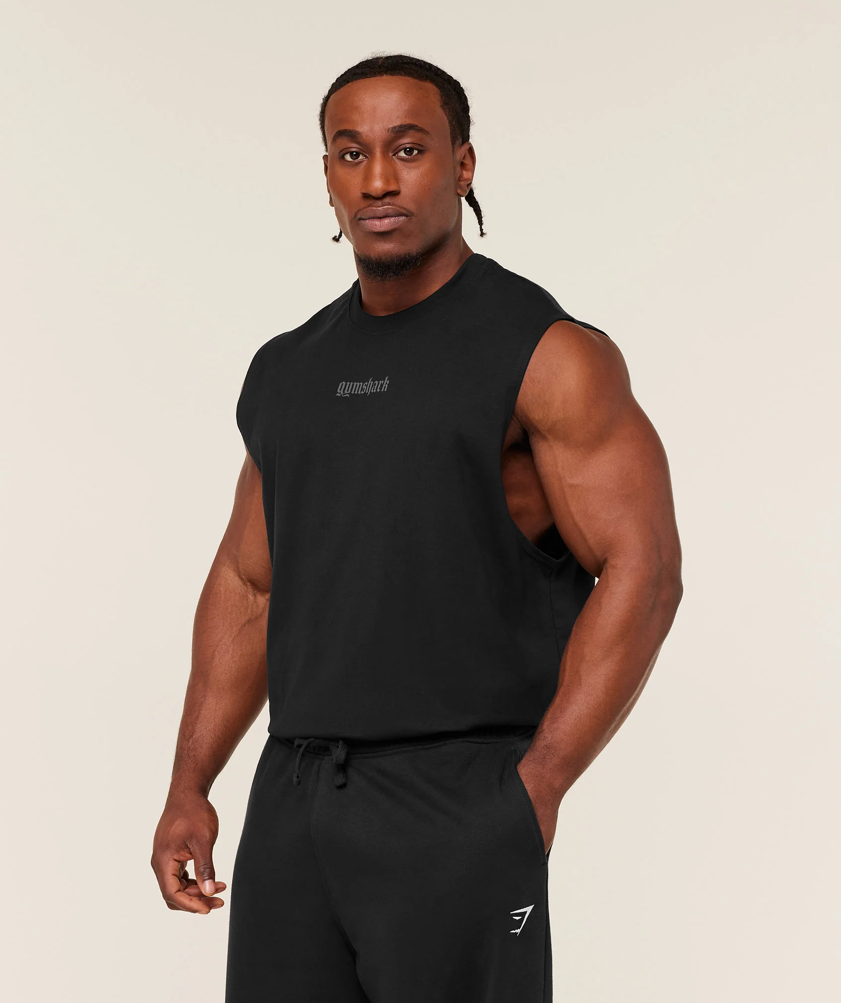 Gymshark Olde English Tank - GS Black - Image 2