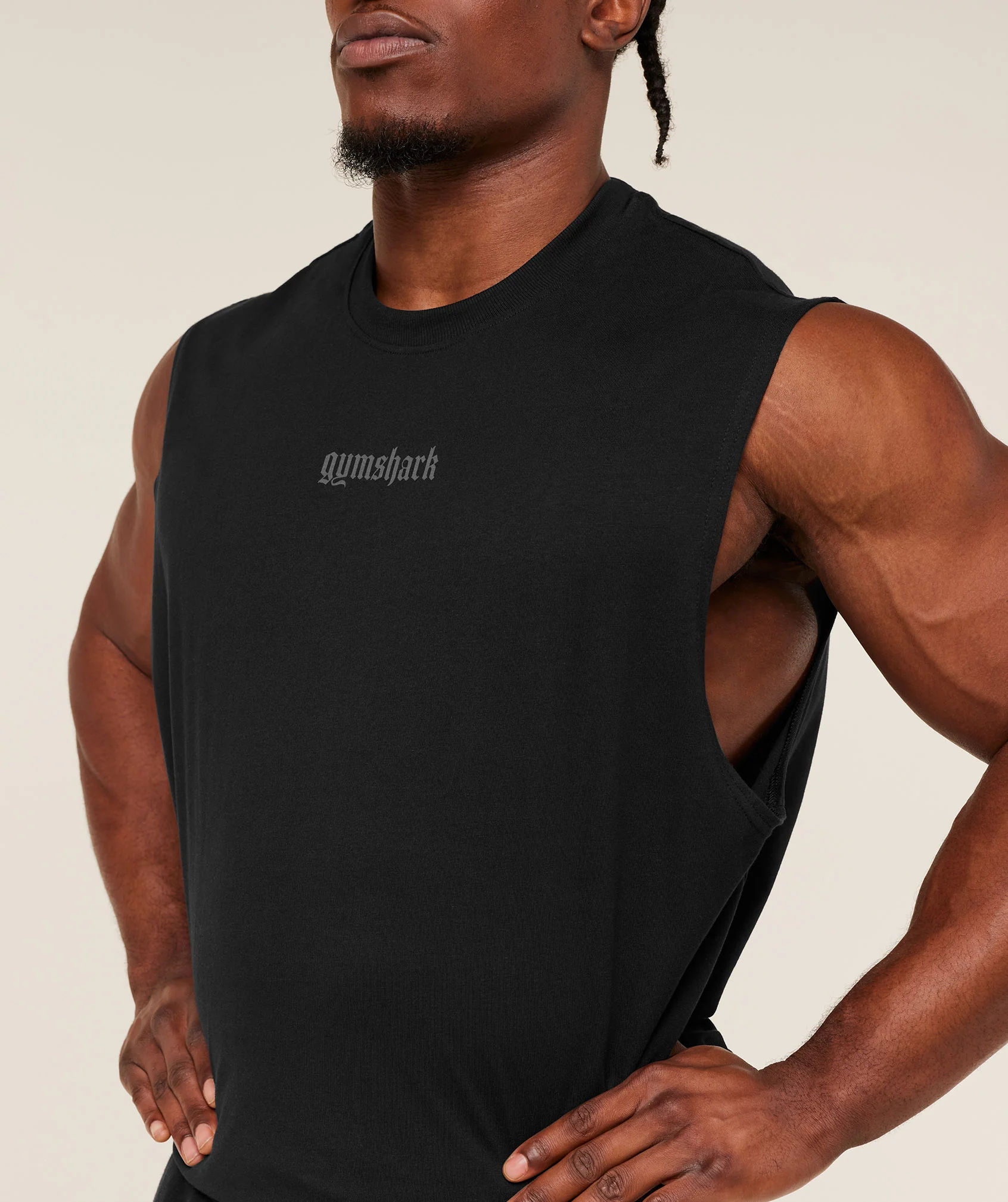 Gymshark Olde English Tank - GS Black - Image 6