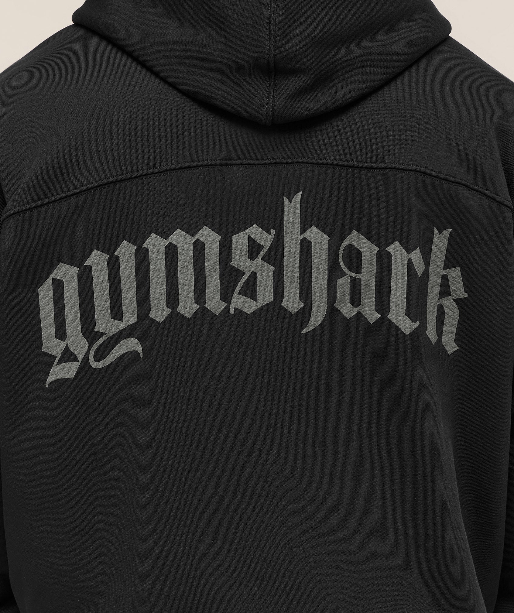 Gymshark Olde English Zip Up Hoodie - Black - Image 6