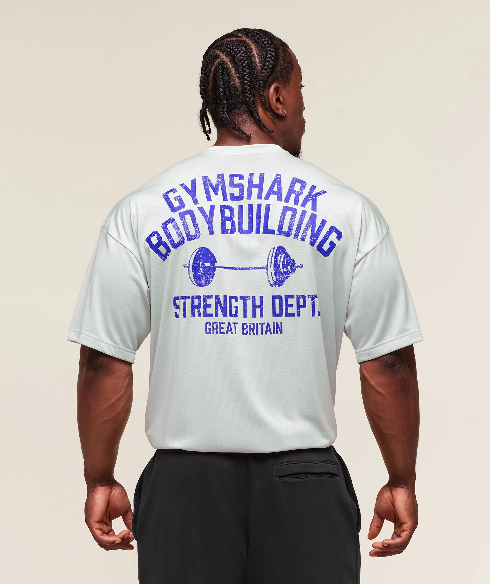 Gymshark Olympic Bar T-Shirt - Metal Grey
