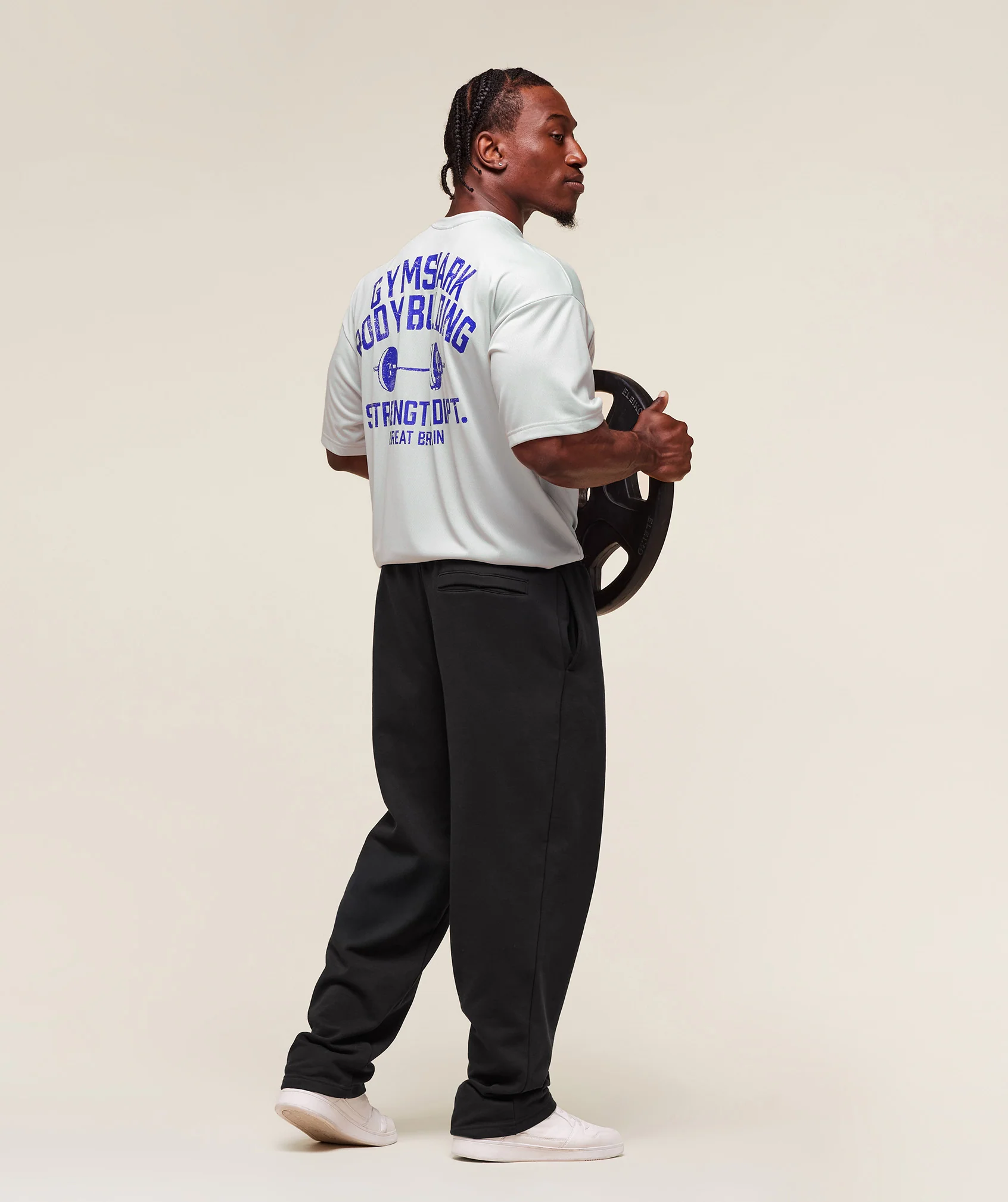 Gymshark Olympic Bar T-Shirt - Metal Grey - Image 7