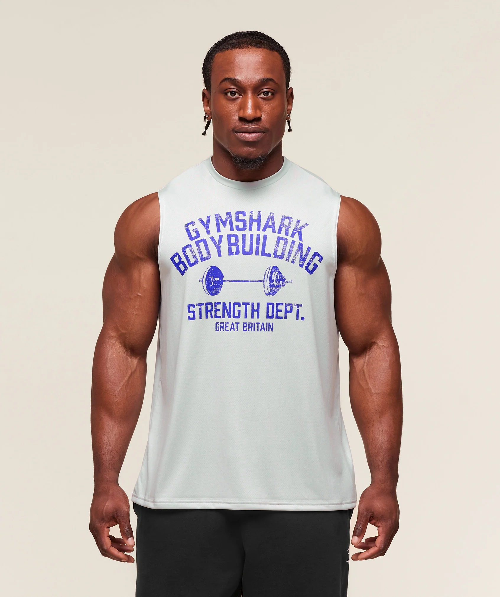 Gymshark Olympic Bar Tank - Metal Grey - Image 4
