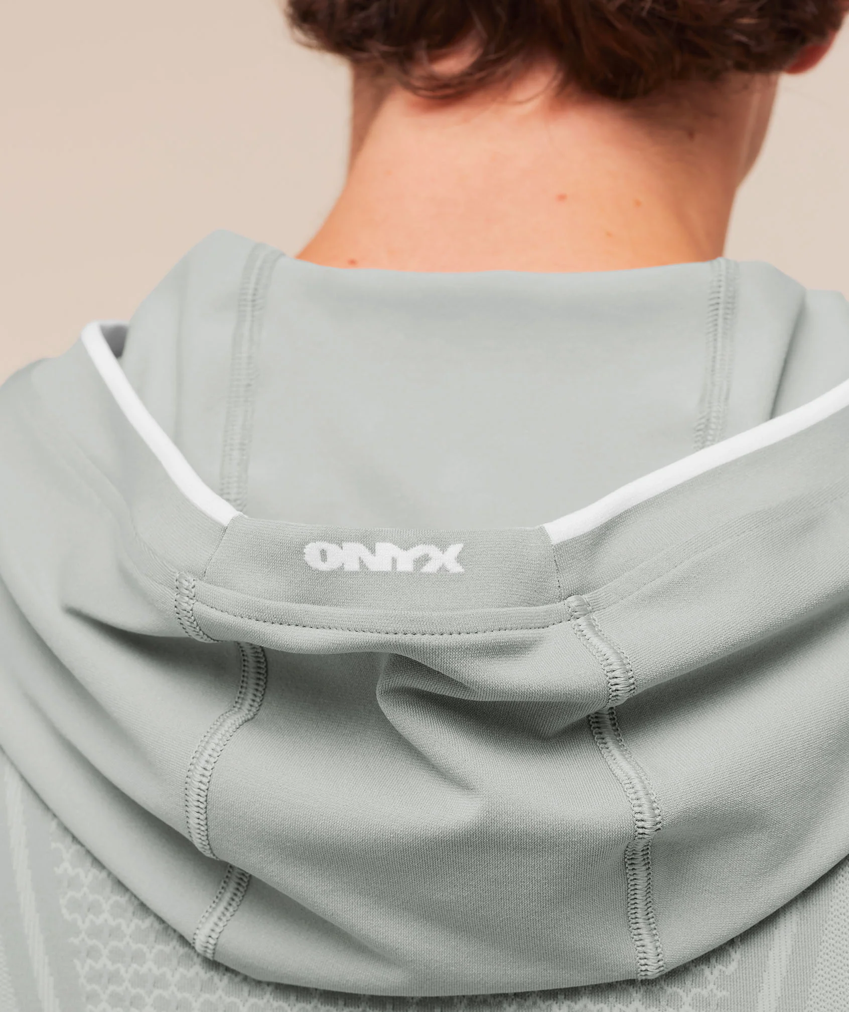 Gymshark Onyx V1 Hoodie - Smokey Grey/Light Grey/White - Image 5