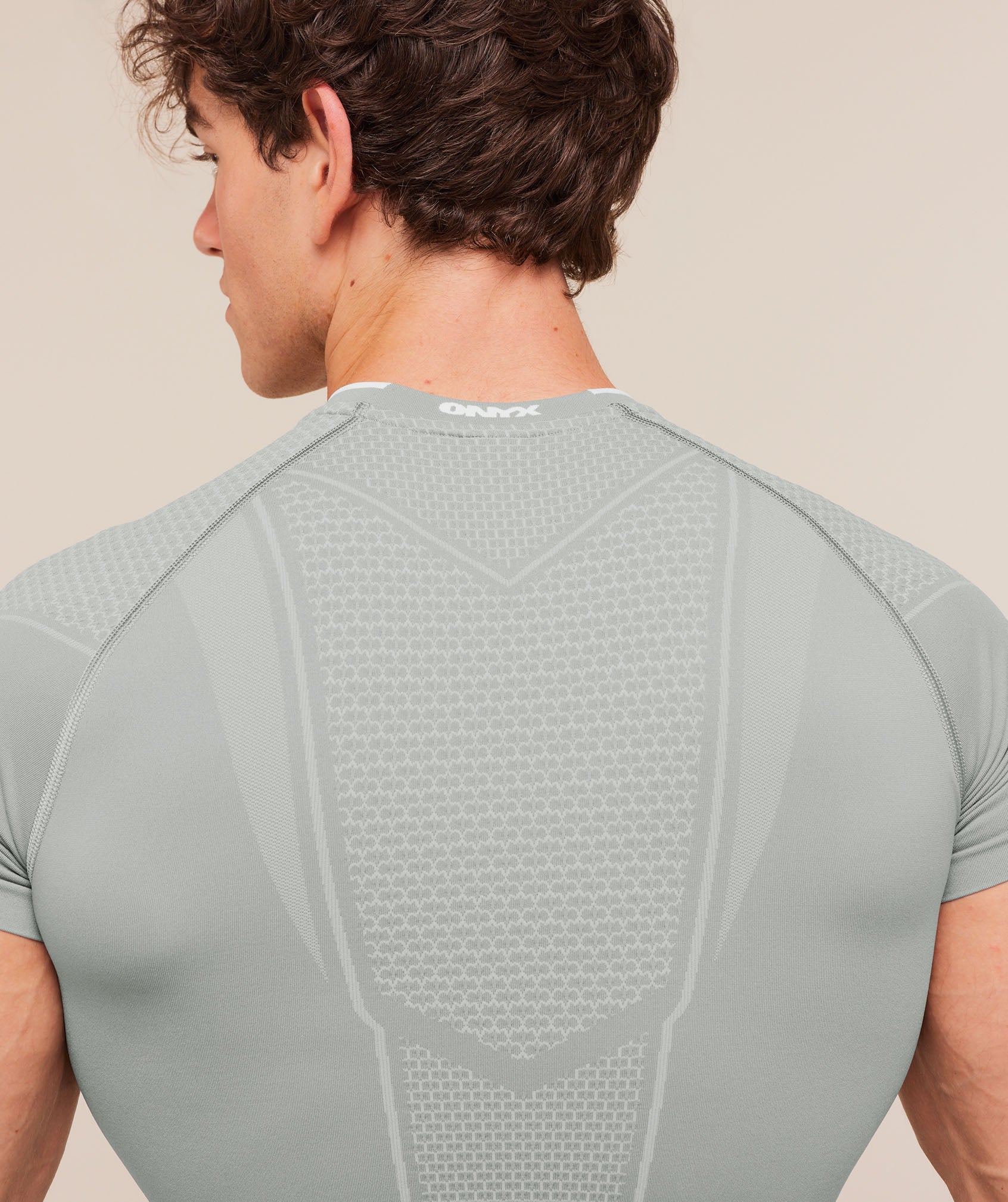 Gymshark Onyx V1 T-Shirt - Smokey Grey/Light Grey/White - Image 5