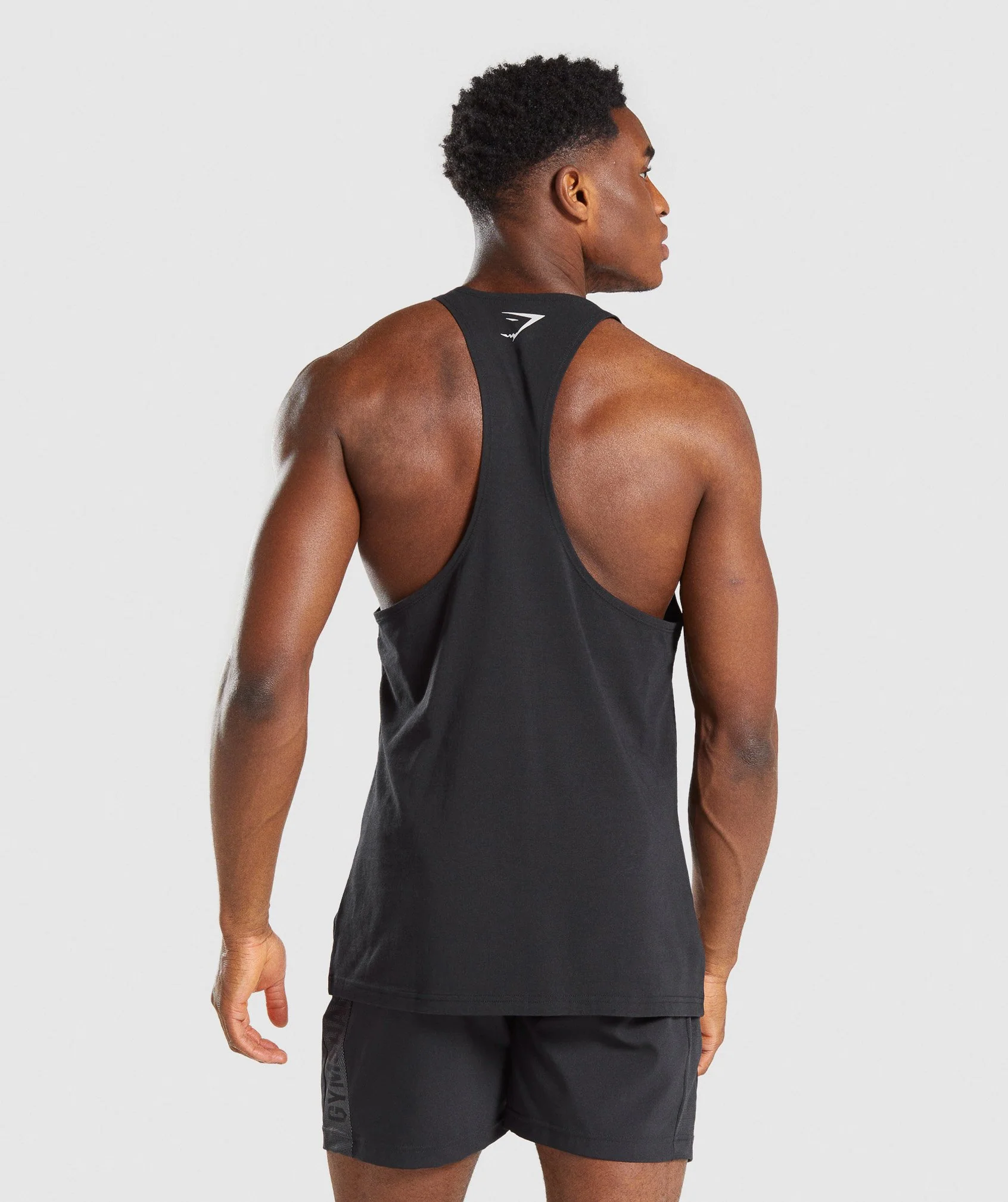 Gymshark Outline Stringer - Black - Image 2