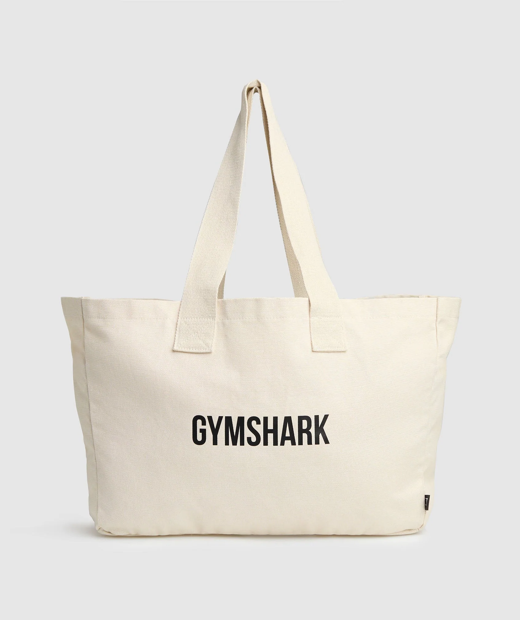 Gymshark Oversized Canvas Tote - Ecru White - Image 2