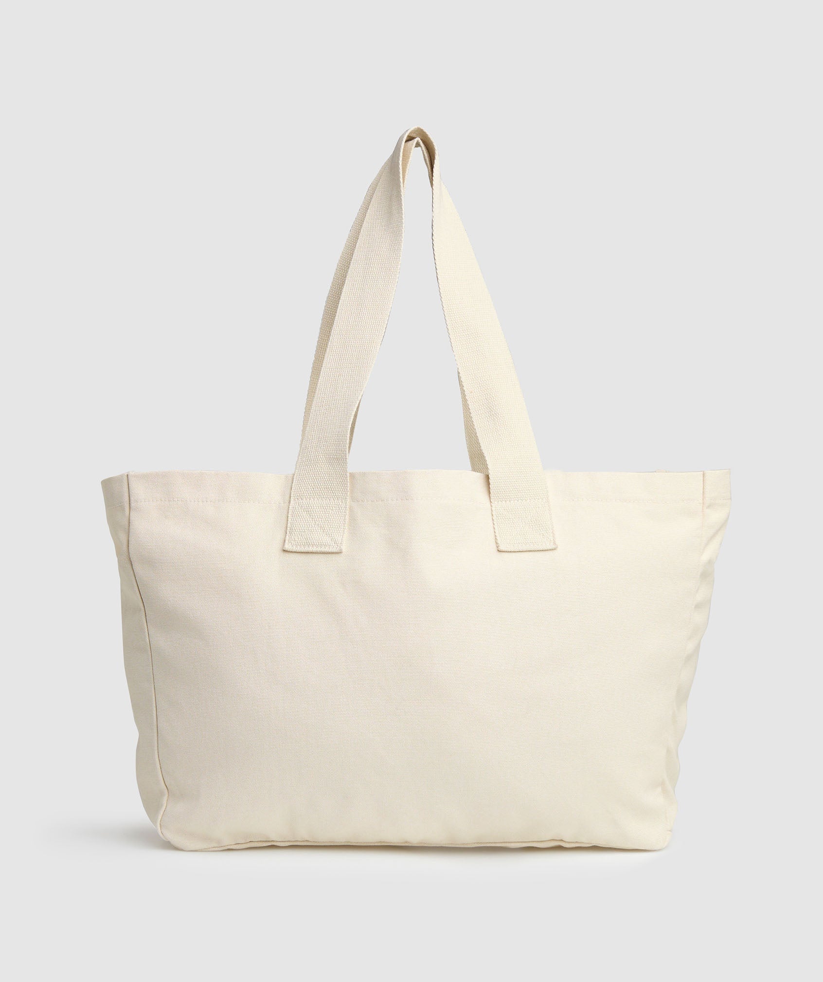 Gymshark Oversized Canvas Tote - Ecru White - Image 3