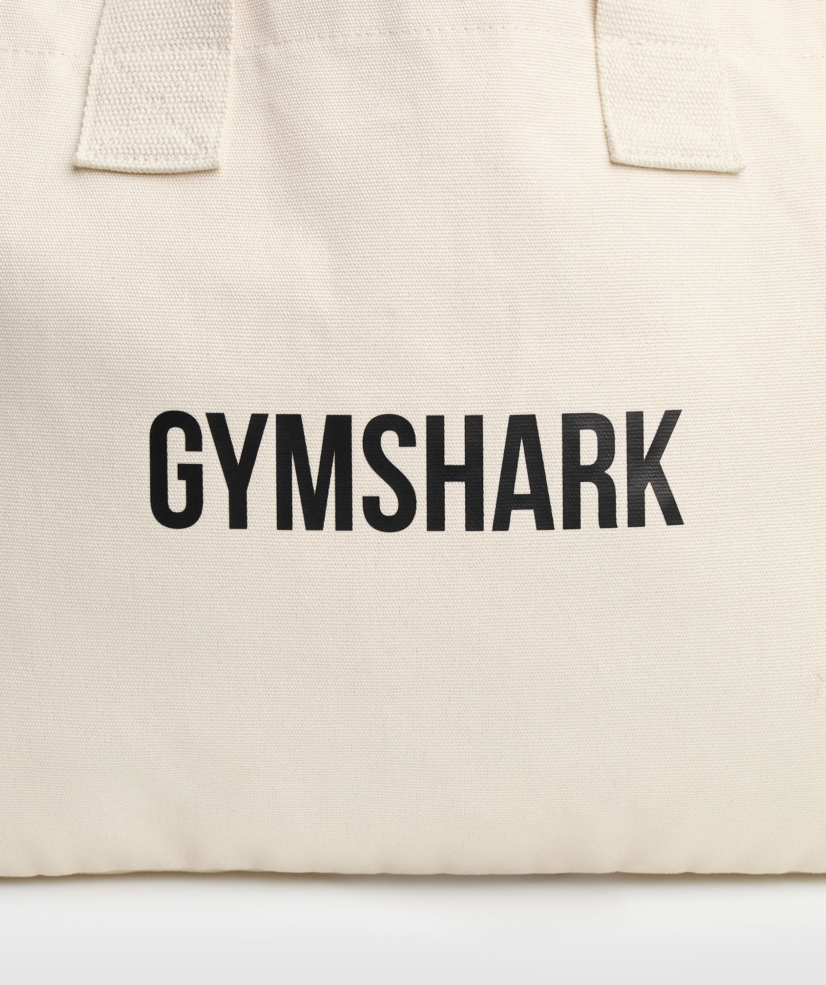 Gymshark Oversized Canvas Tote - Ecru White - Image 4