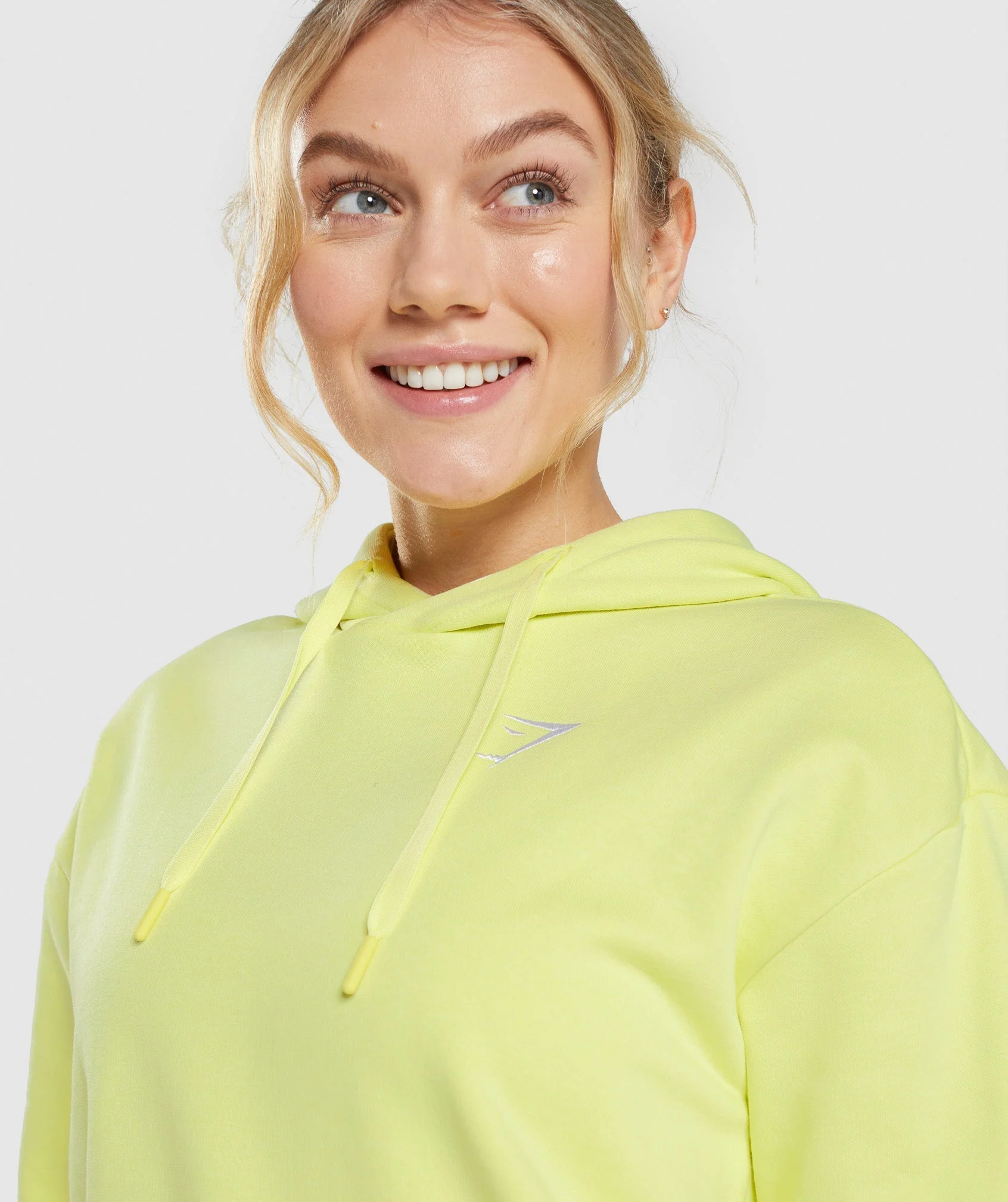 Gymshark Training Oversized Hoodie - Firefly Green - Image 5