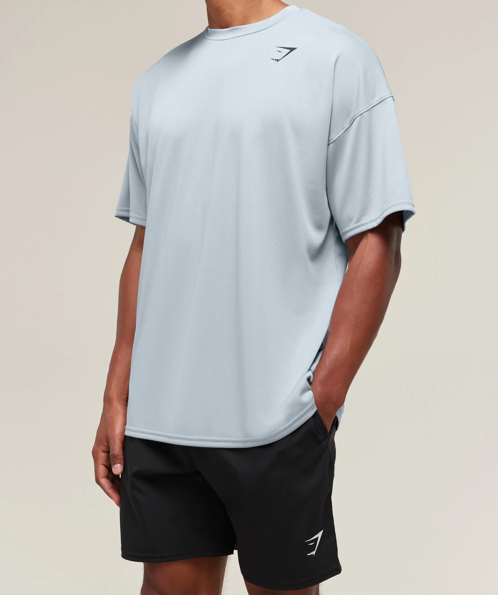 Gymshark Arrival Oversized T-Shirt - Metal Purple - Image 3