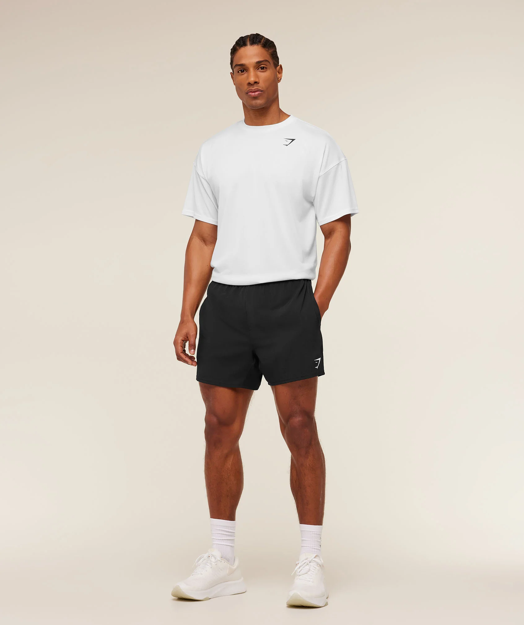 Gymshark Arrival Oversized T-Shirt - White - Image 4