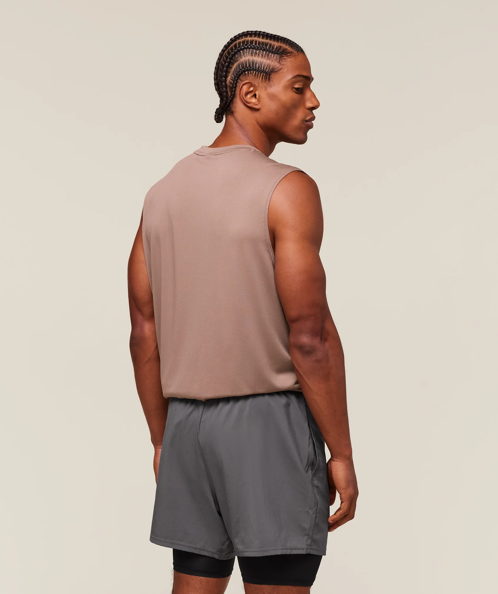 Gymshark Arrival Oversized Tank - Mocha Mauve - Image 2