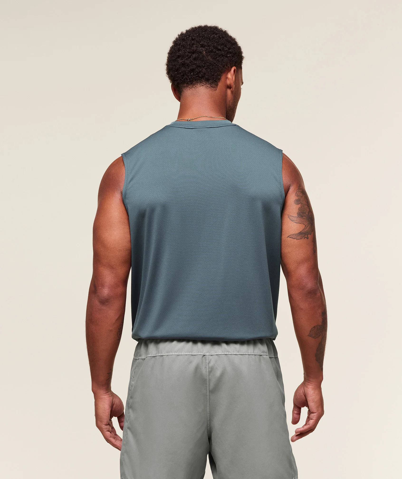 Gymshark Arrival Oversized Tank - Titanium Blue - Image 2
