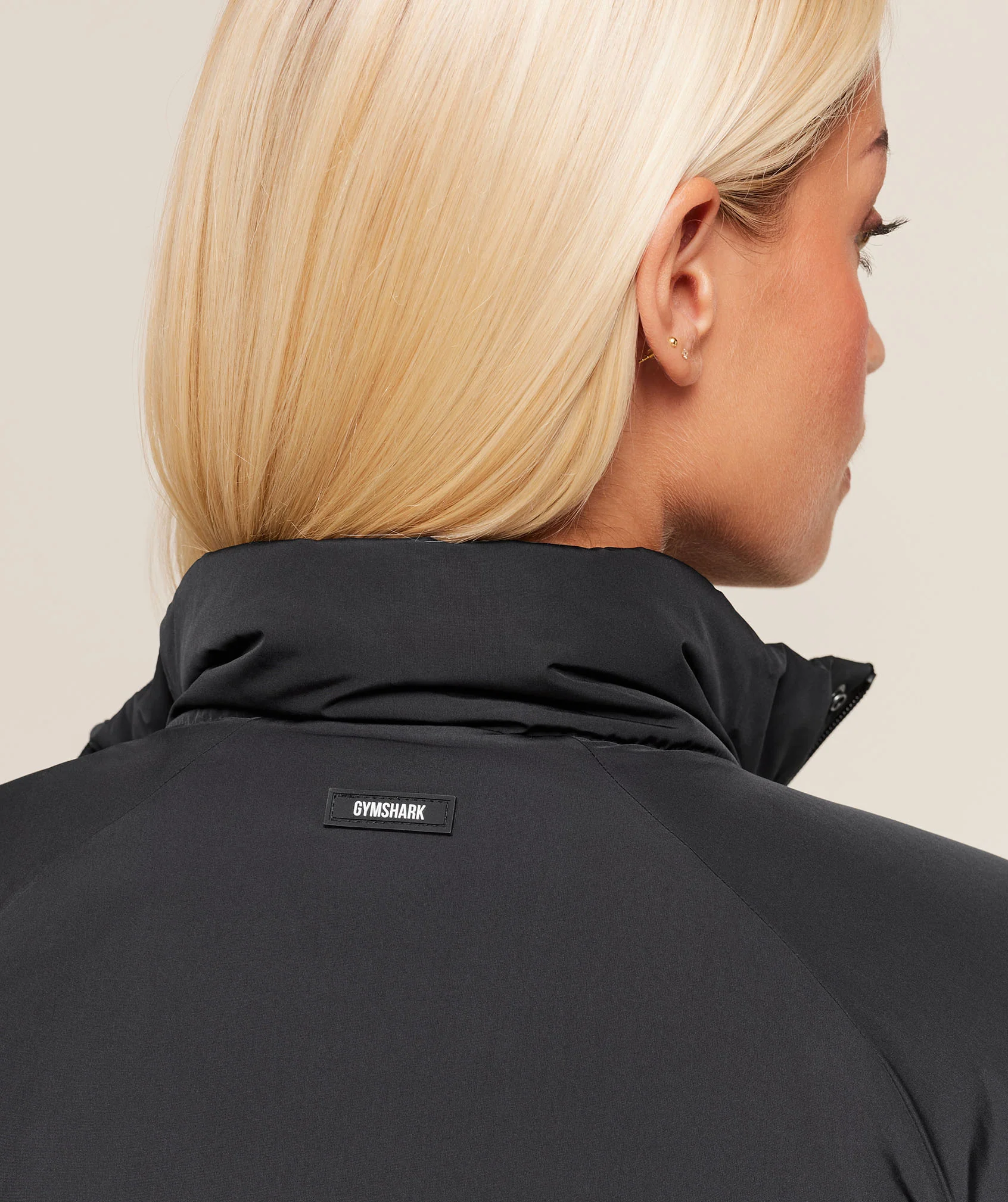 Gymshark Oversized Puffer Jacket - Black - Image 5