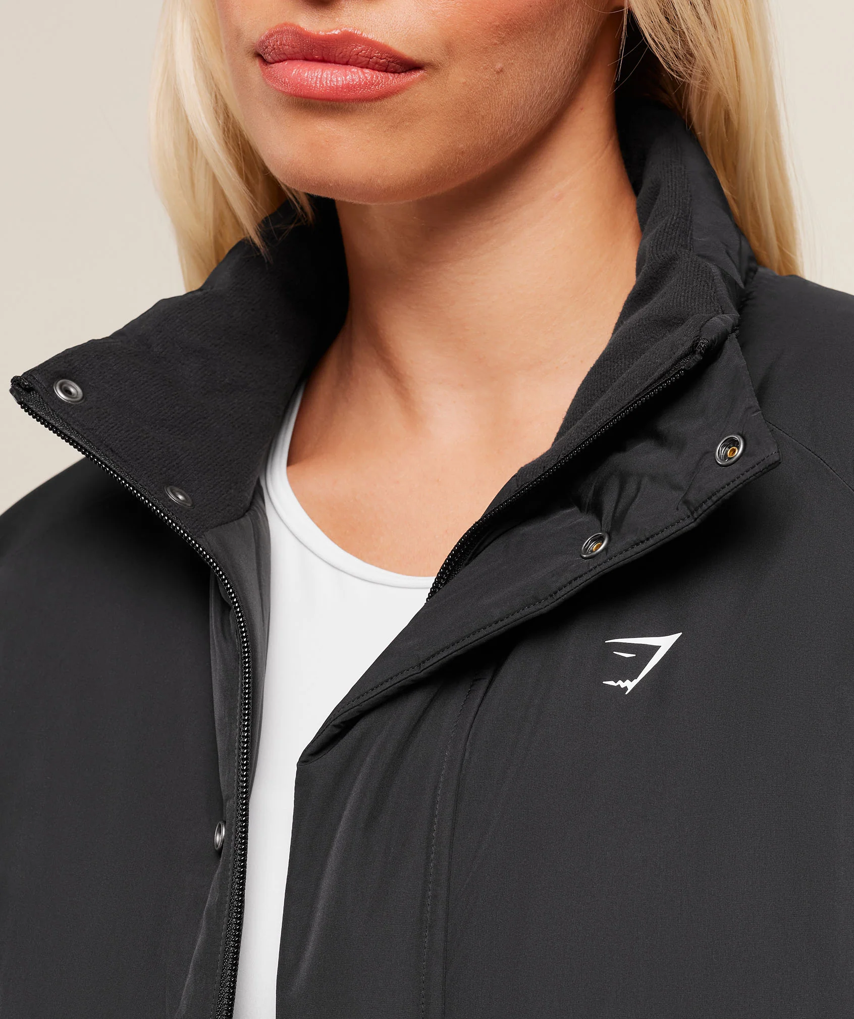 Gymshark Oversized Puffer Jacket - Black - Image 6