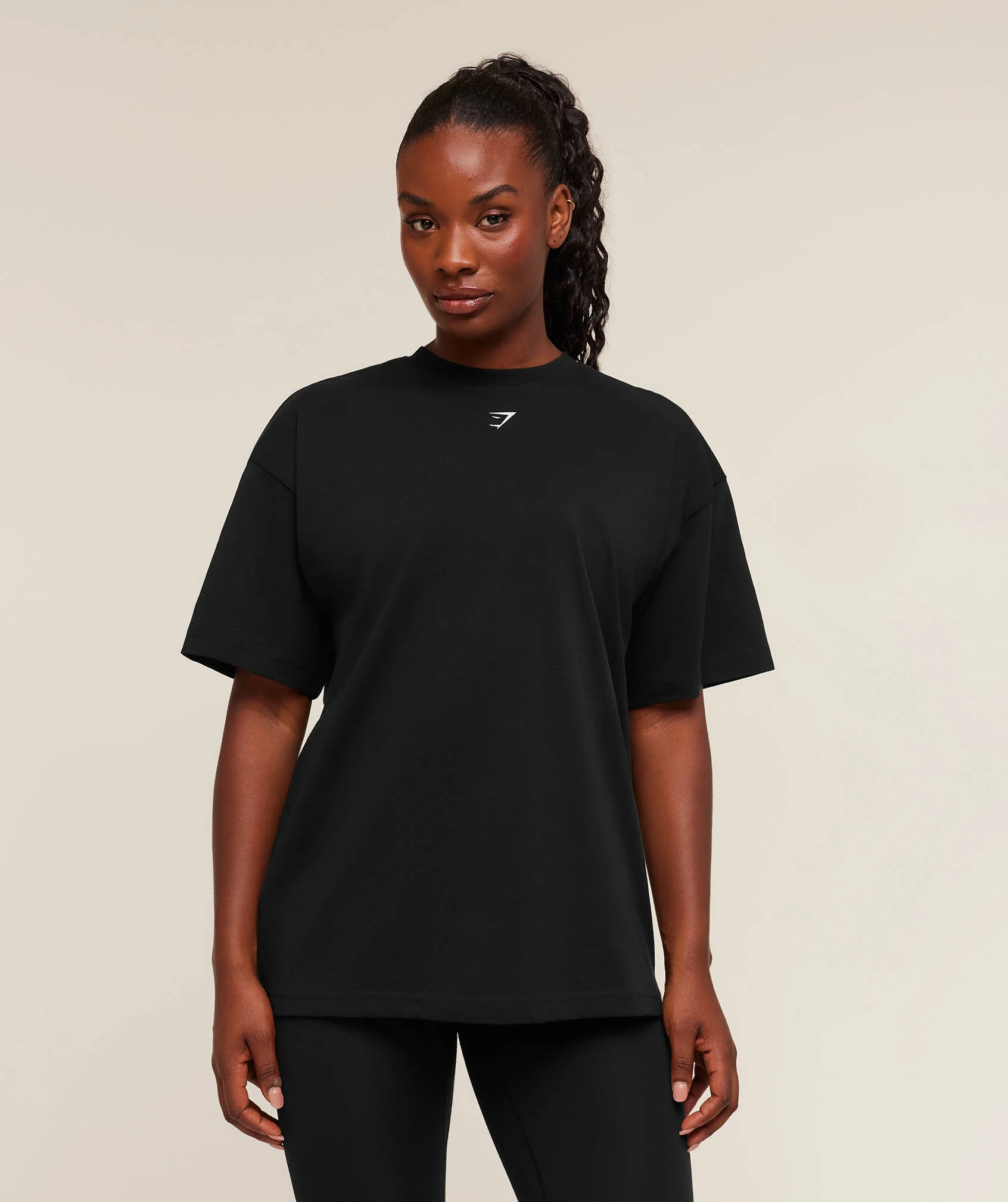 Gymshark Panther Graphic T-Shirt - GS Black - Image 2
