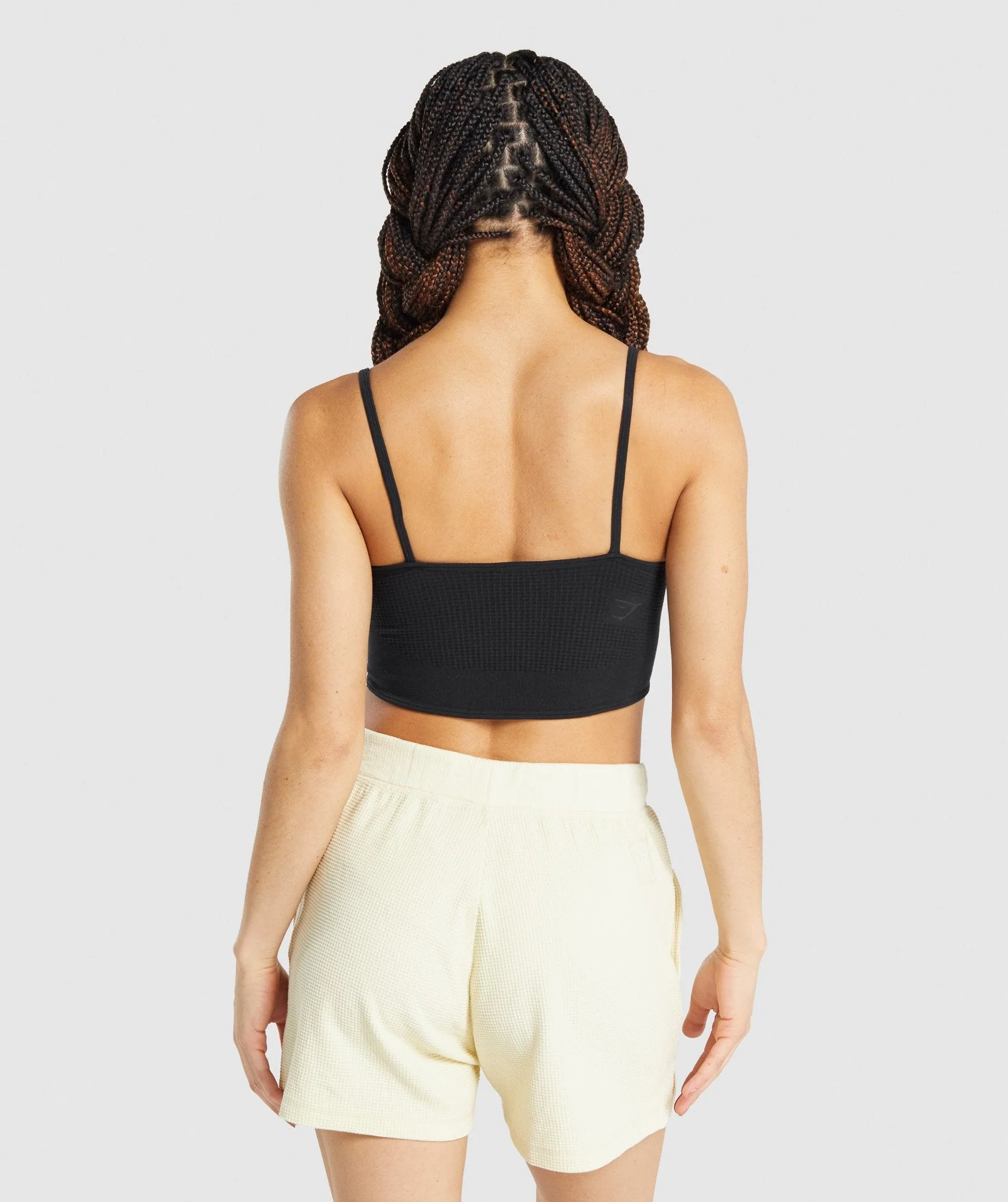 Gymshark Pause Seamless Bralette - Black - Image 2
