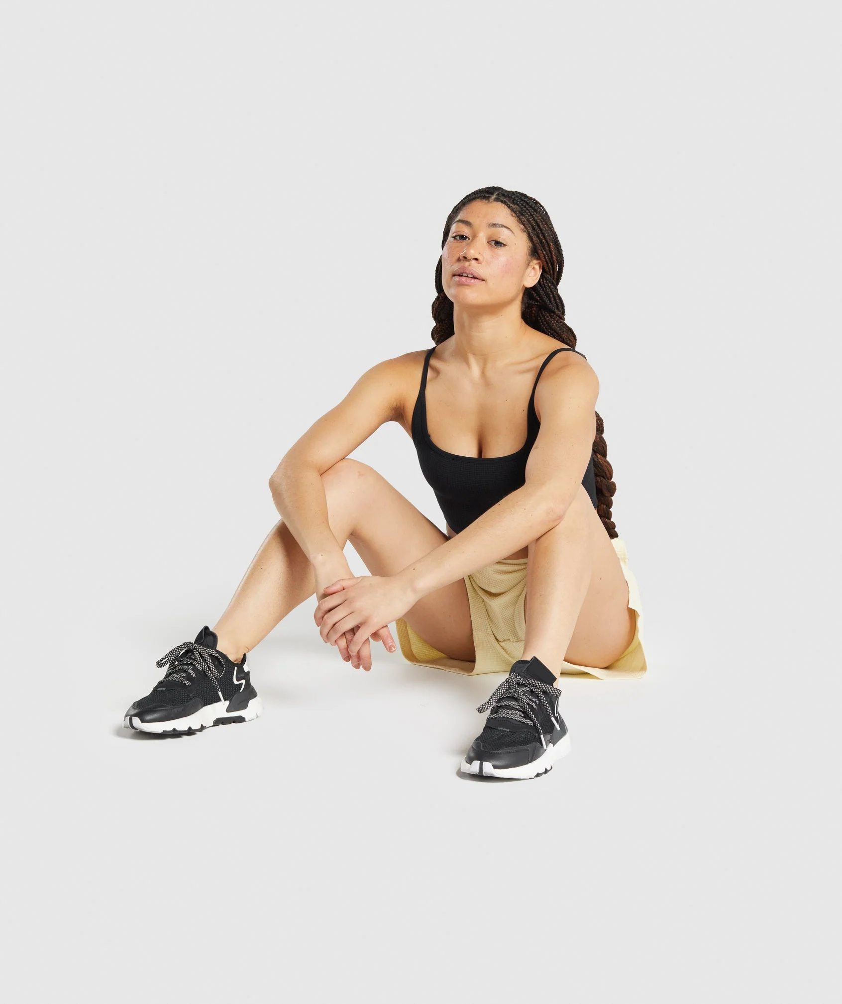 Gymshark Pause Seamless Bralette - Black - Image 4