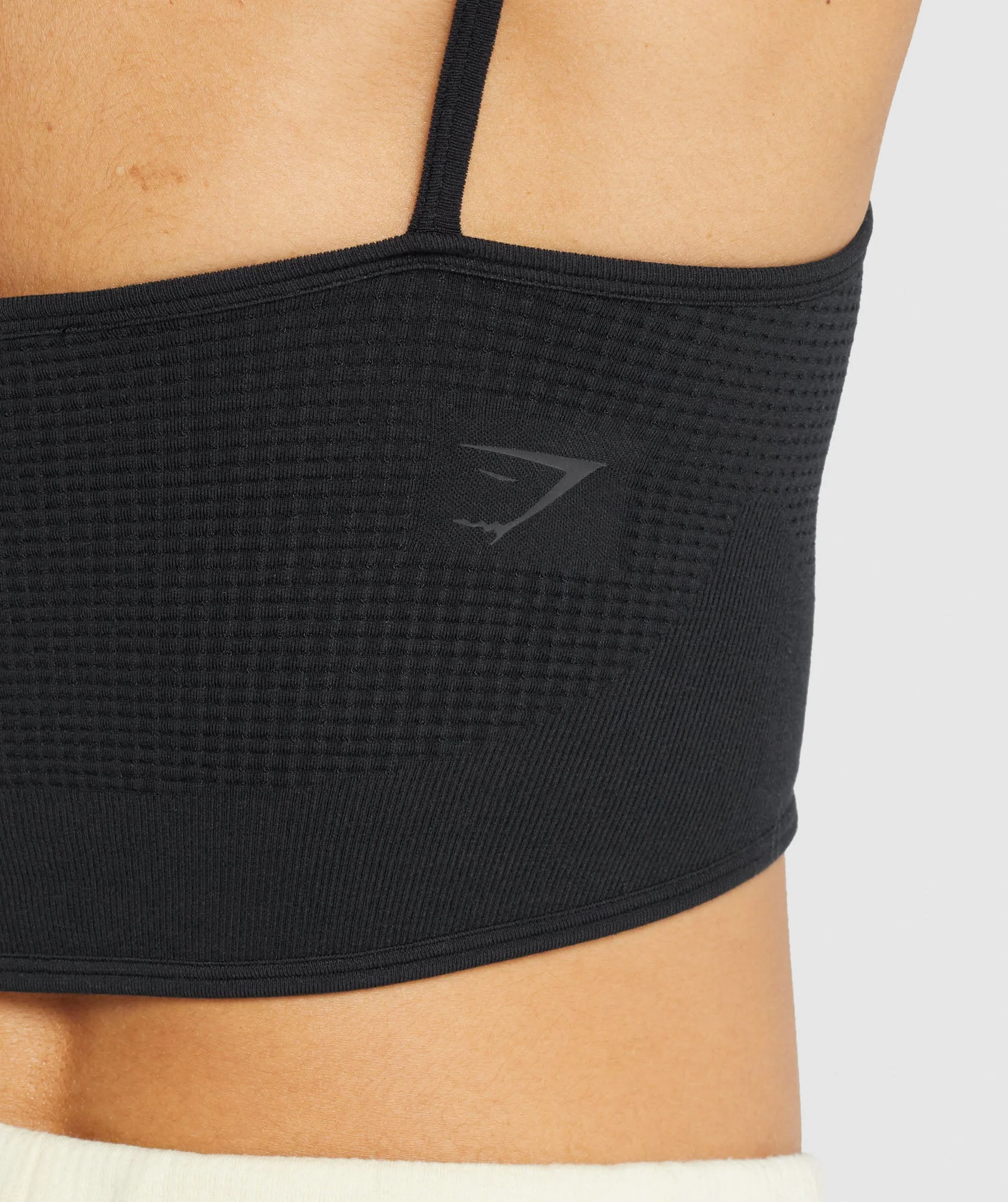 Gymshark Pause Seamless Bralette - Black - Image 5