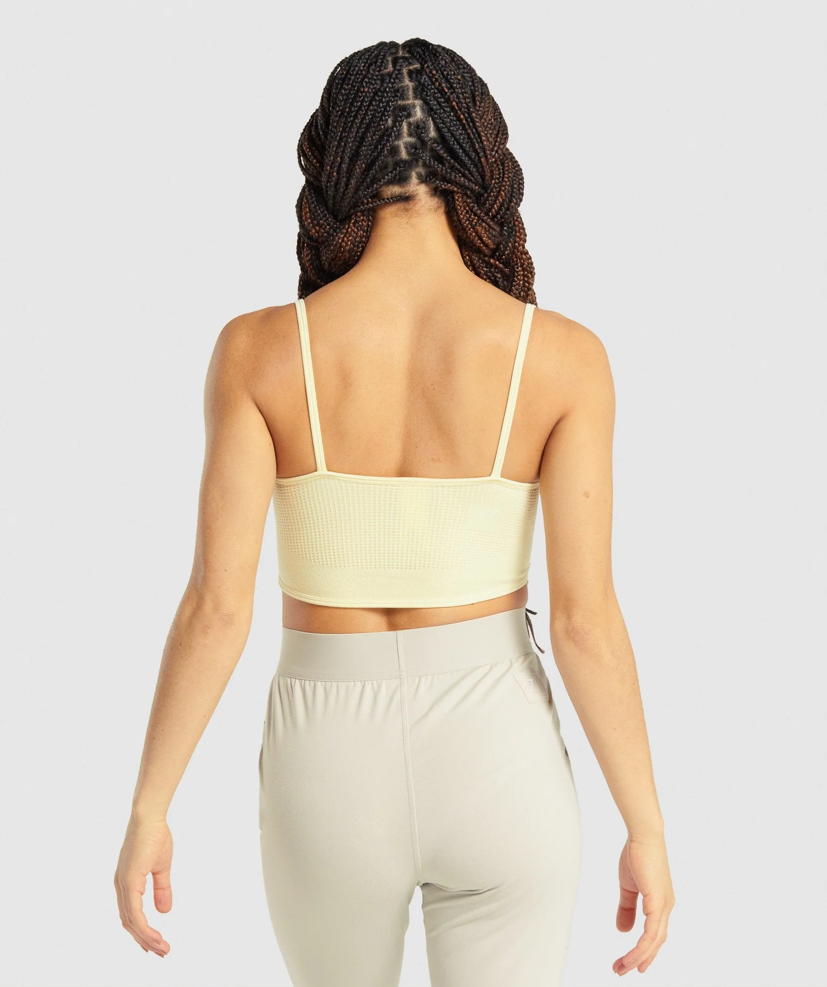 Gymshark Pause Seamless Bralette - Yellow - Image 2