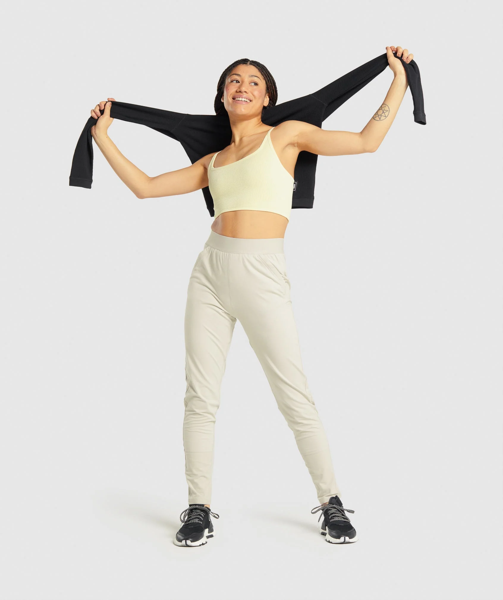 Gymshark Pause Seamless Bralette - Yellow - Image 4