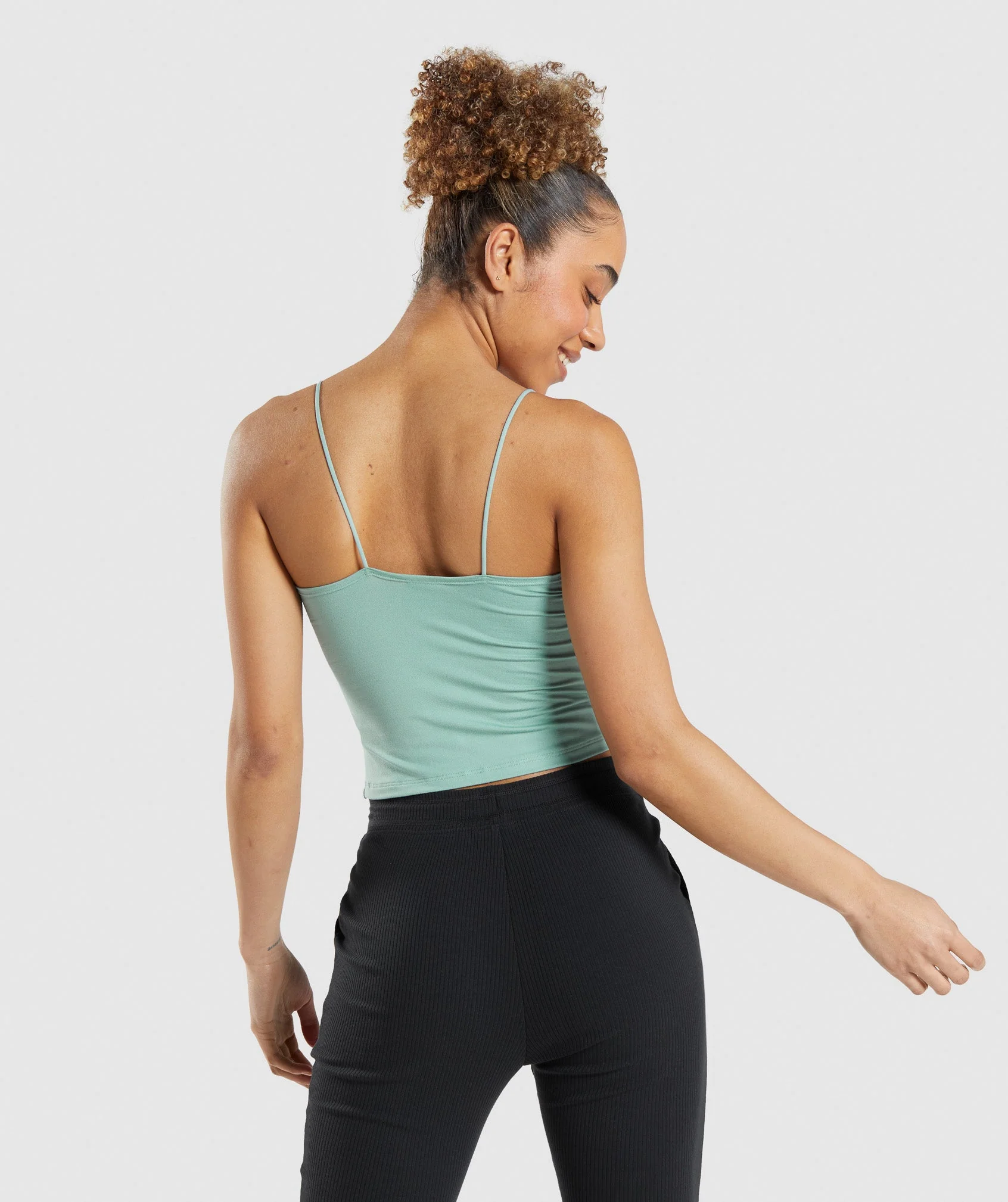 Gymshark Pause Cami Tank - Maya Blue - Image 2