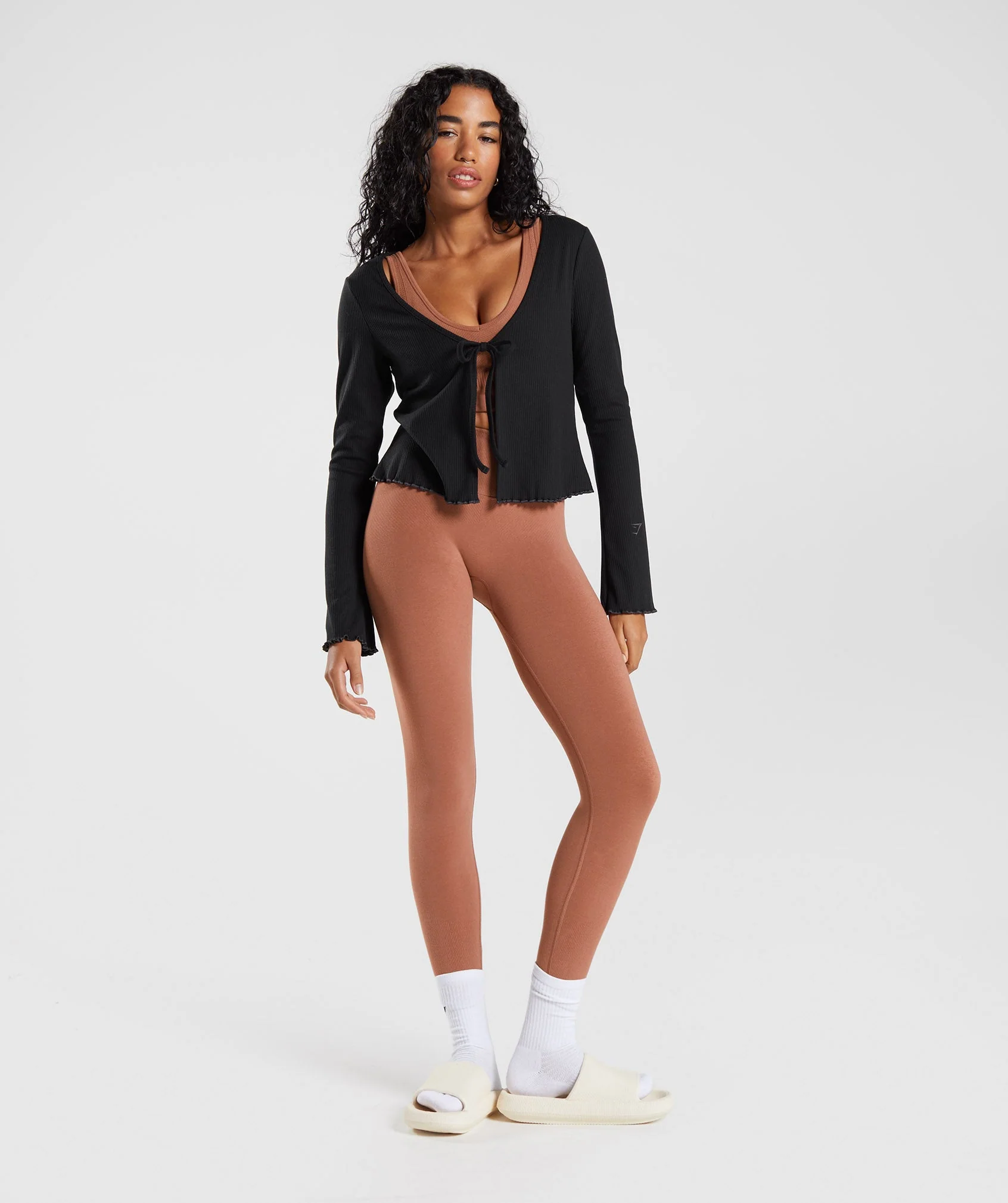 Gymshark Pause Cardigan - Black - Image 5