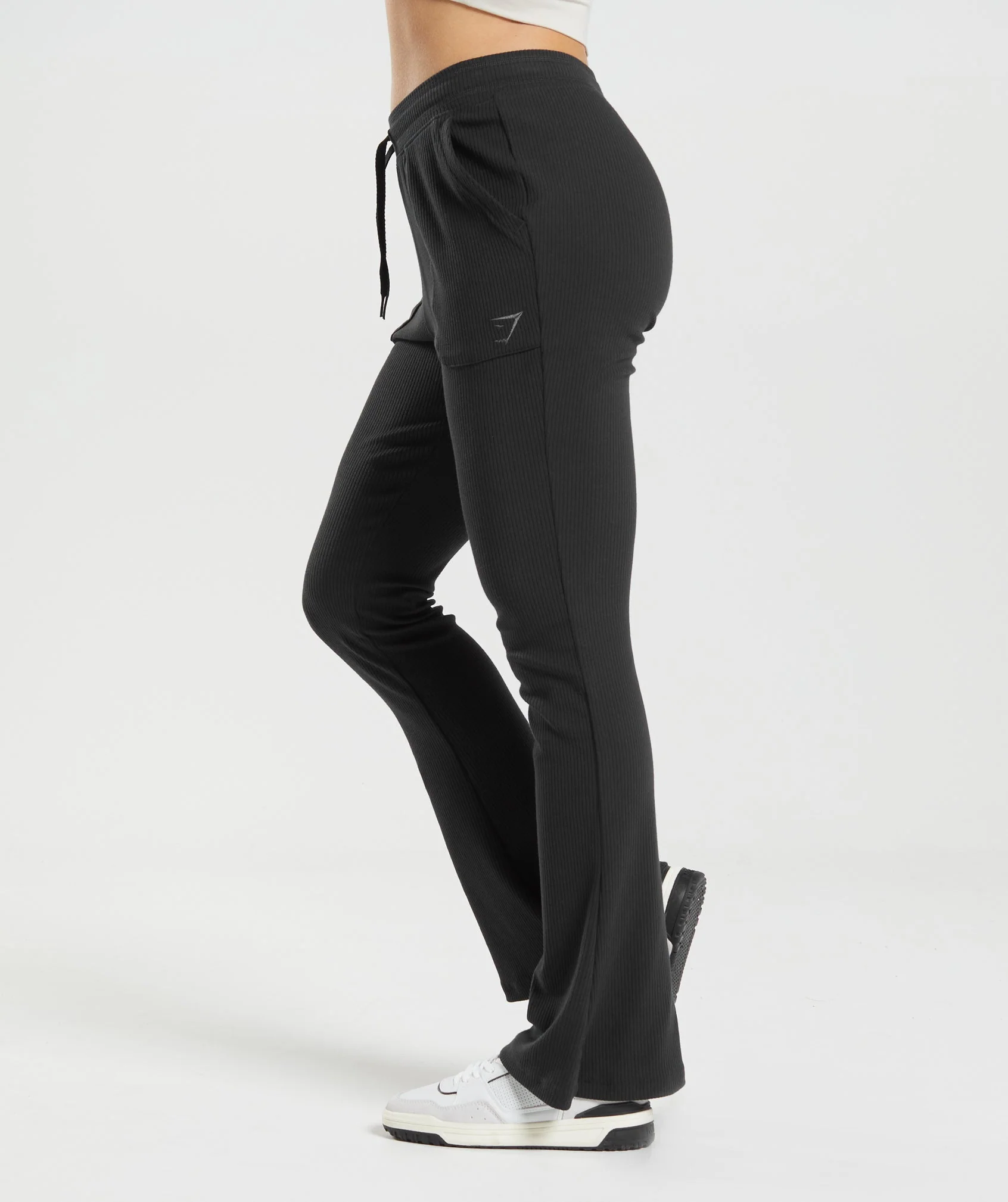 Gymshark Pause Flared Pants - Black - Image 3