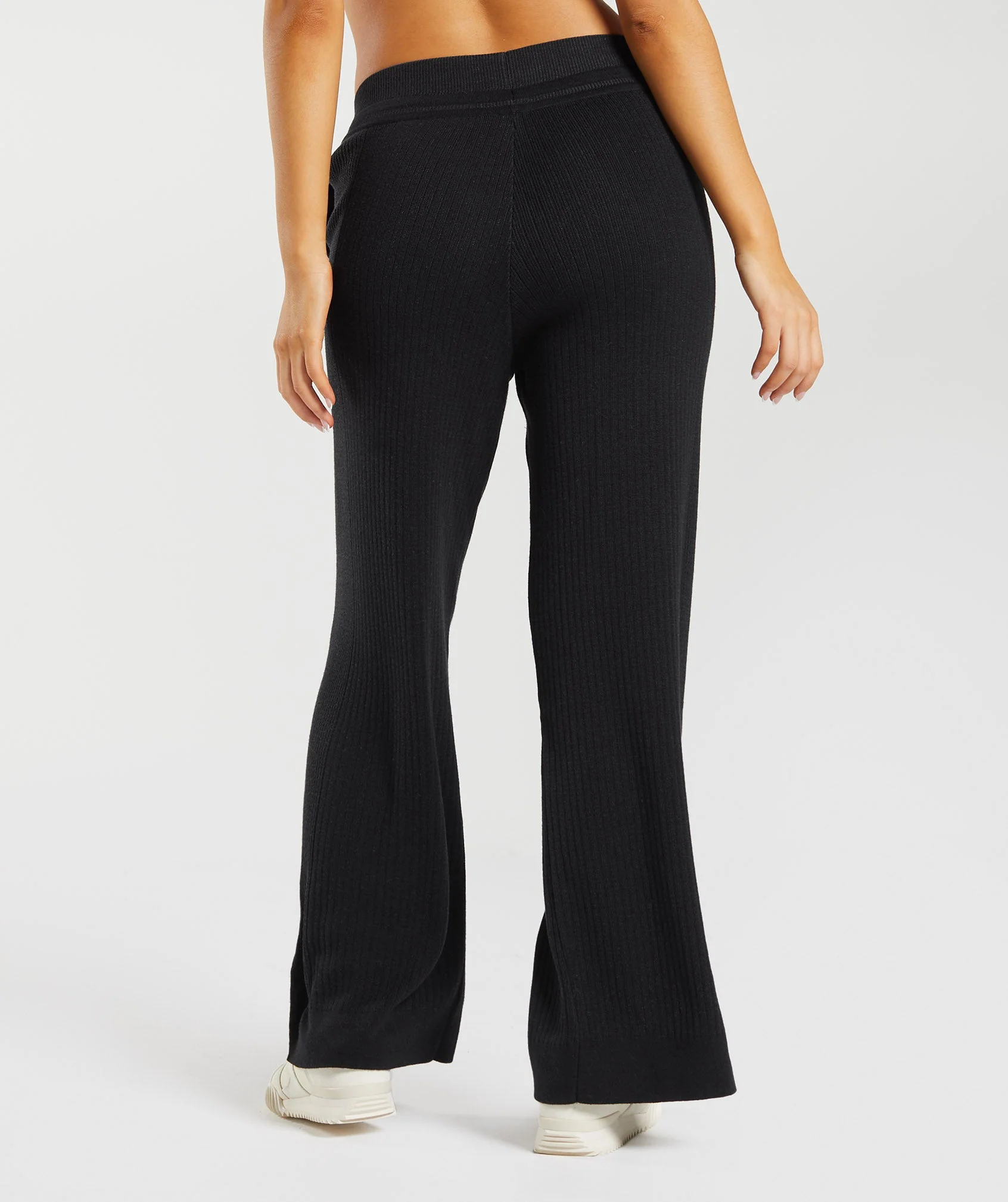 Gymshark Pause Knitwear Pants - Black/Onyx Grey - Image 3