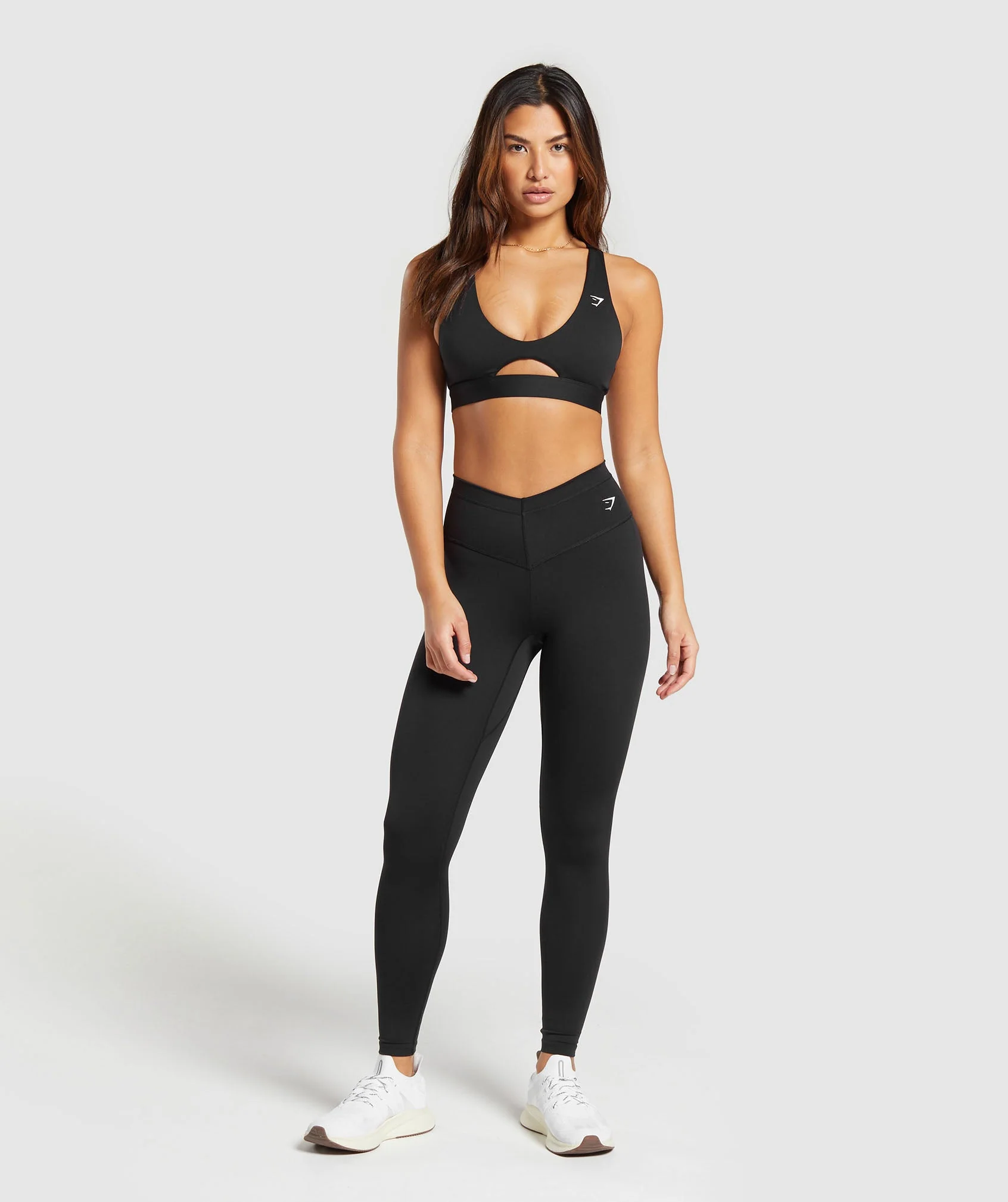 Gymshark Peek A Boo Sports Bra - Black - Image 4