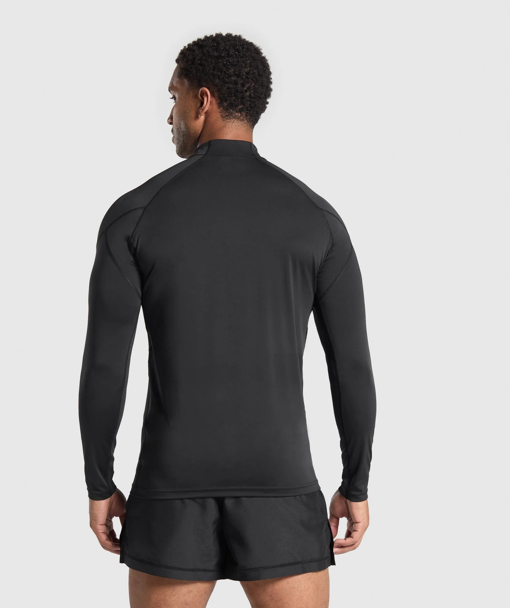 Gymshark Performance 1/4 Zip - Black - Image 2