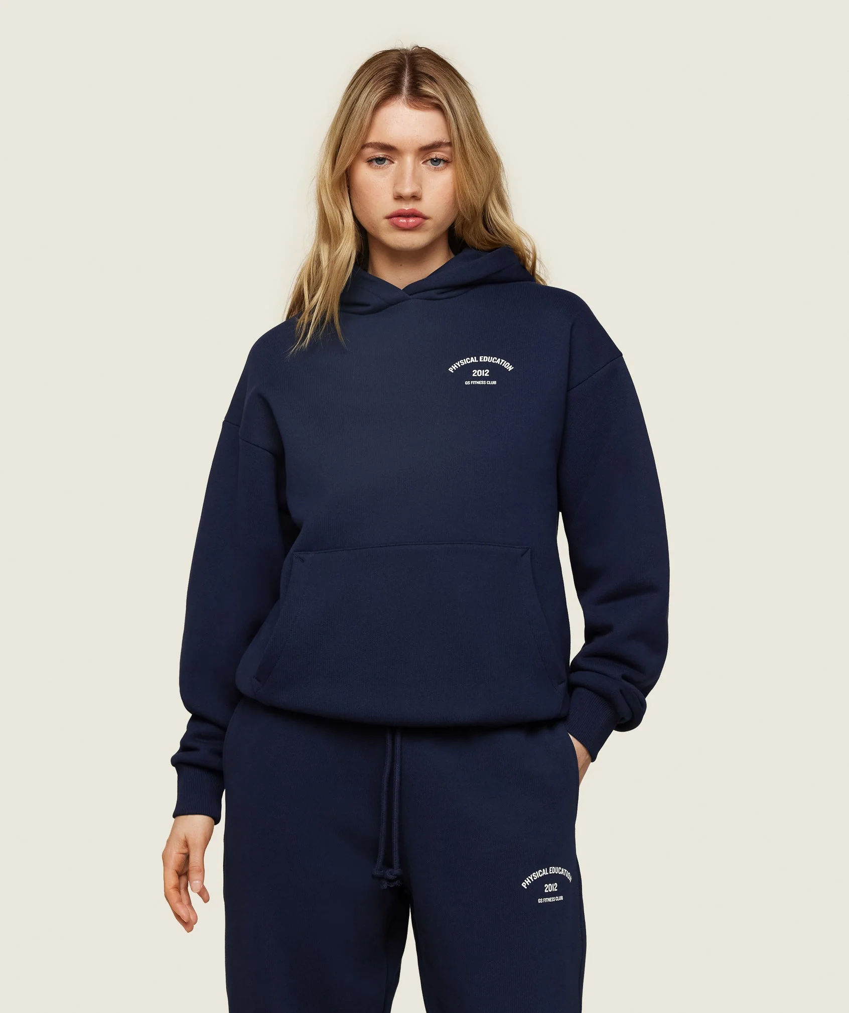 Gymshark Phys Ed Graphic Hoodie - Blue