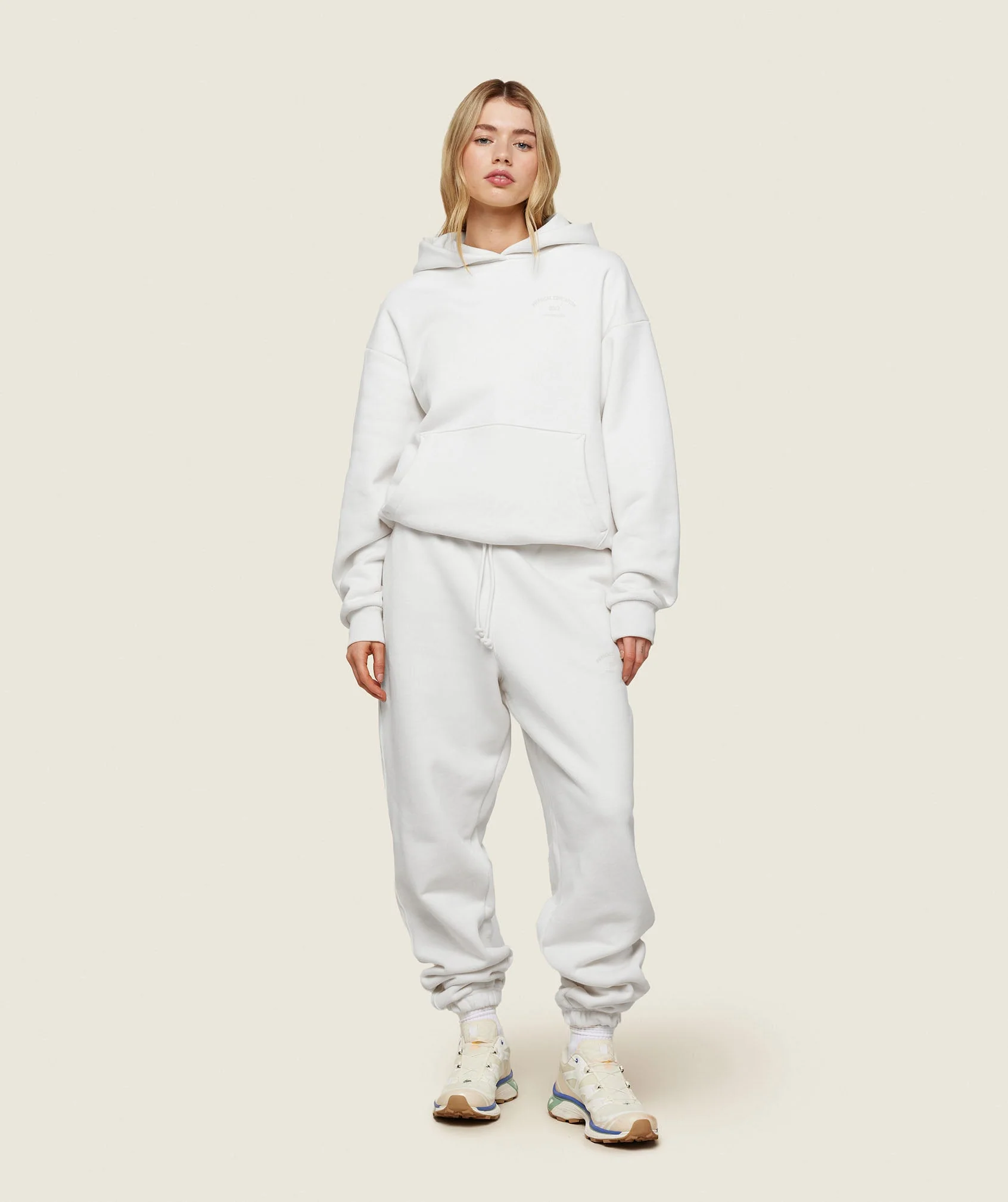 Gymshark Phys Ed Graphic Hoodie - Ecru White - Image 4