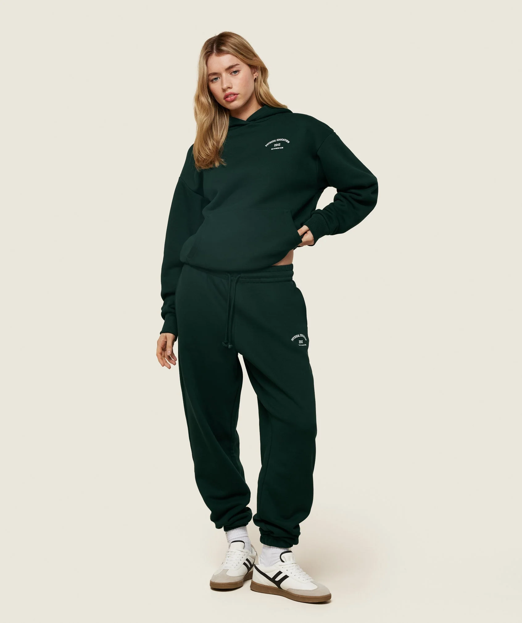 Gymshark Phys Ed Graphic Sweatpants - Green - Image 2