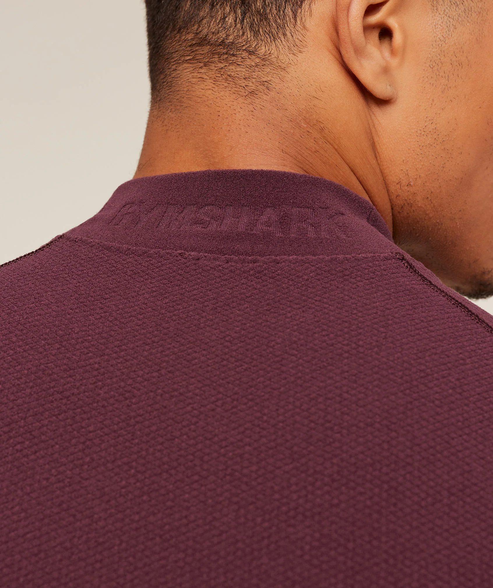 Gymshark Physique Long Sleeve T-Shirt - GS Impact Burgundy/GS Cherry Purple - Image 5