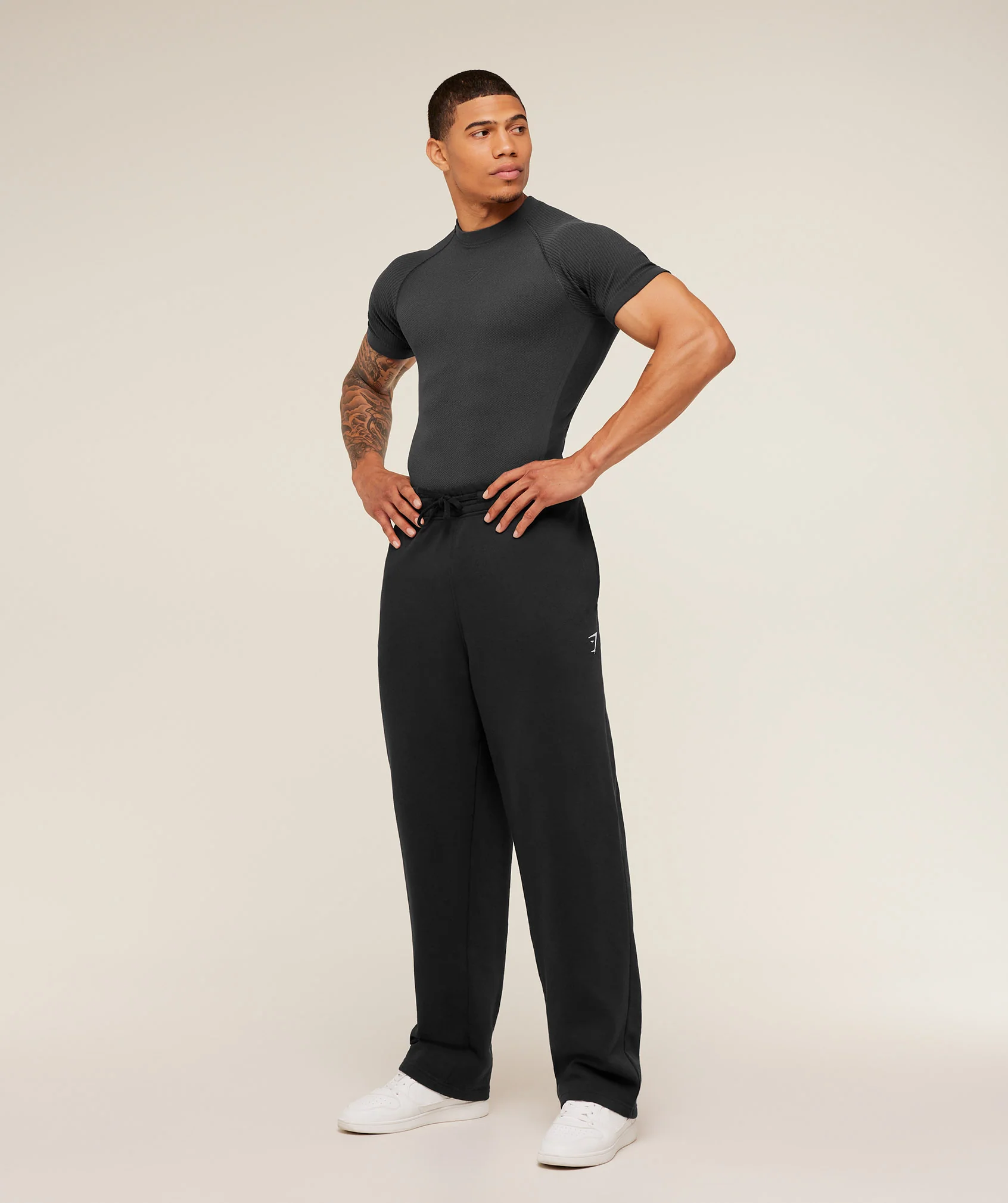 Gymshark Physique T-Shirt - Grey/GS Black - Image 4