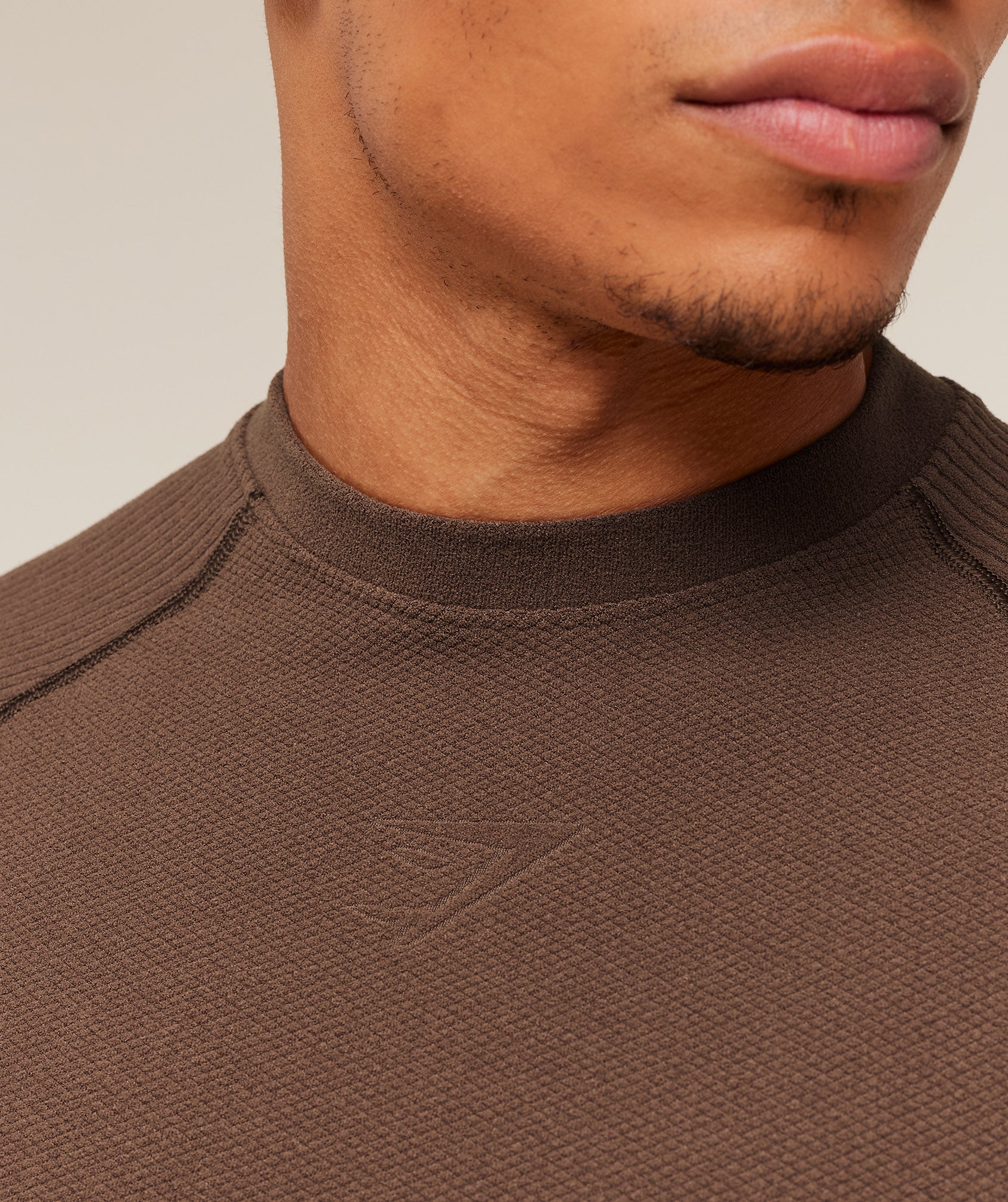 Gymshark Physique T-Shirt - Soft Brown/Archive Brown - Image 5