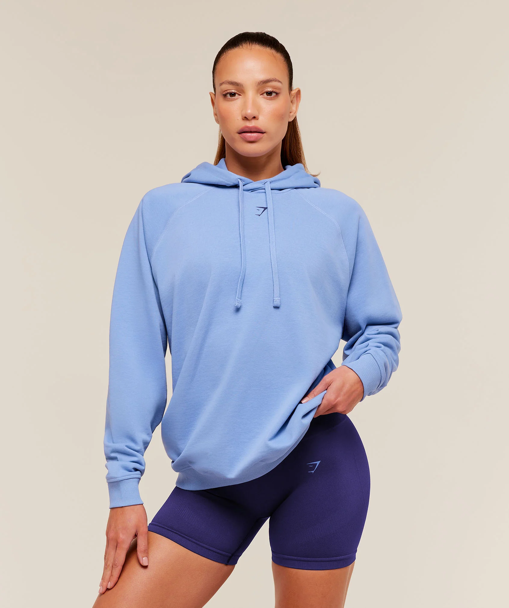 Gymshark Pick Up Truck Graphic Hoodie - Steady Purple - Image 2
