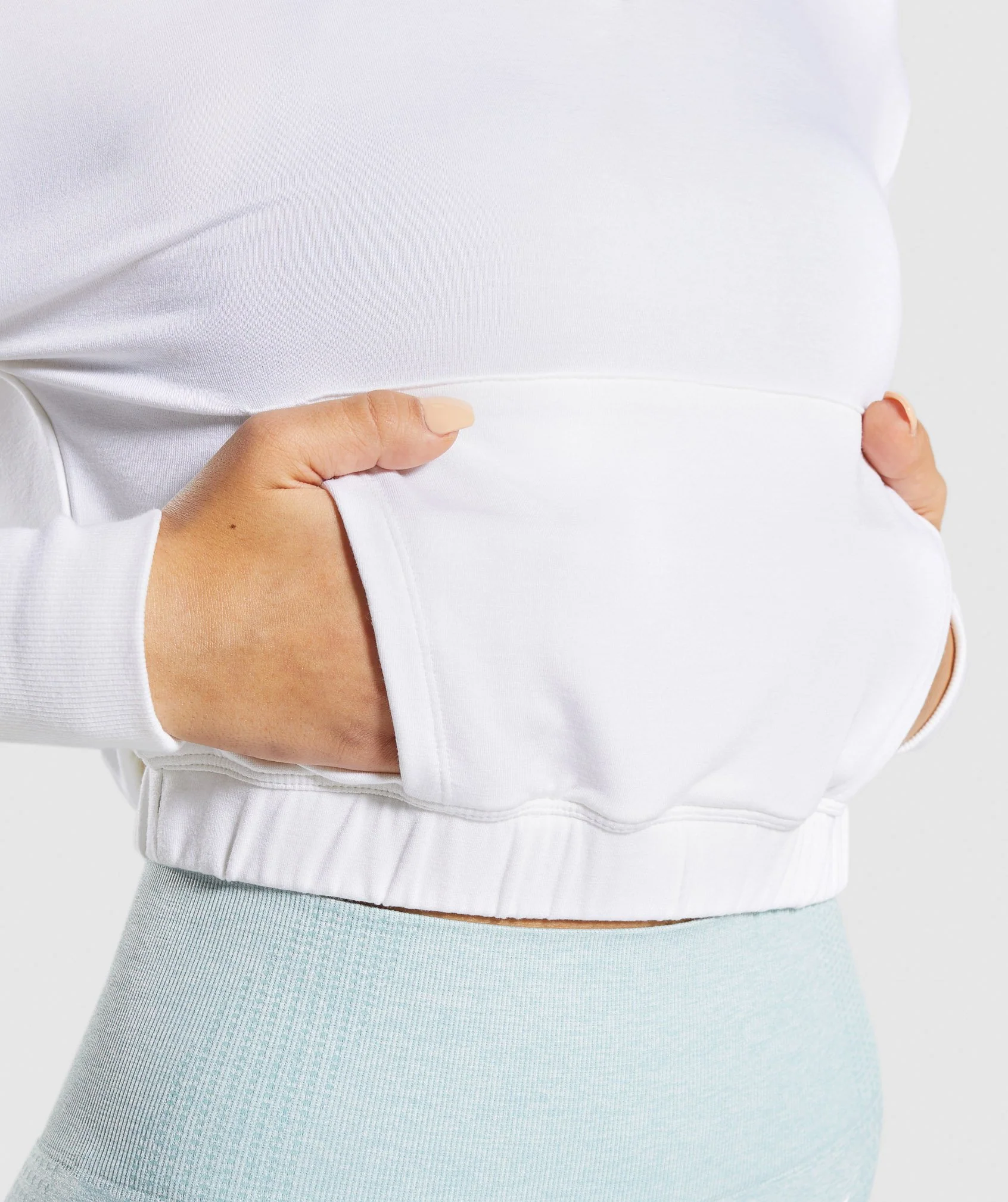 Gymshark Pippa Training Pullover - White - Image 5