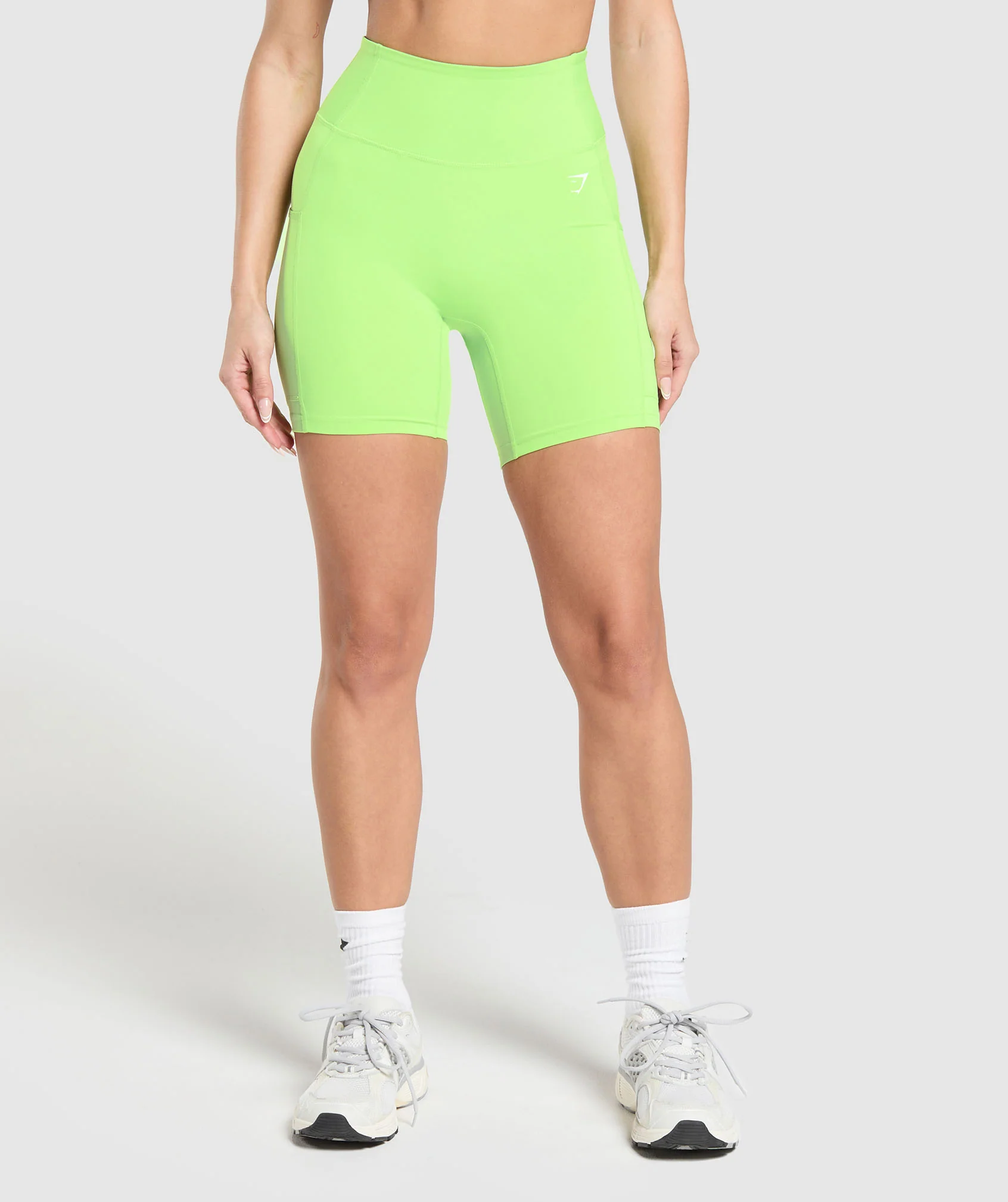 Gymshark Pocket Shorts - Energy Gelato Green - Image 2