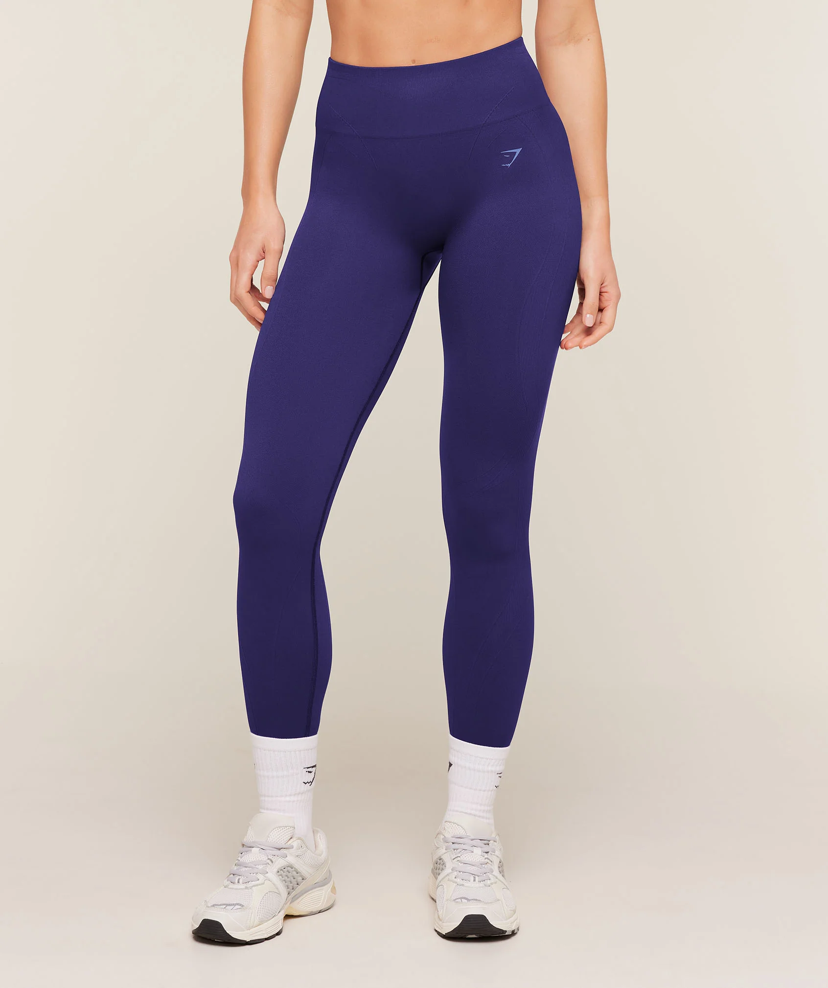 Gymshark Poise Seamless Leggings - Indigo Purple