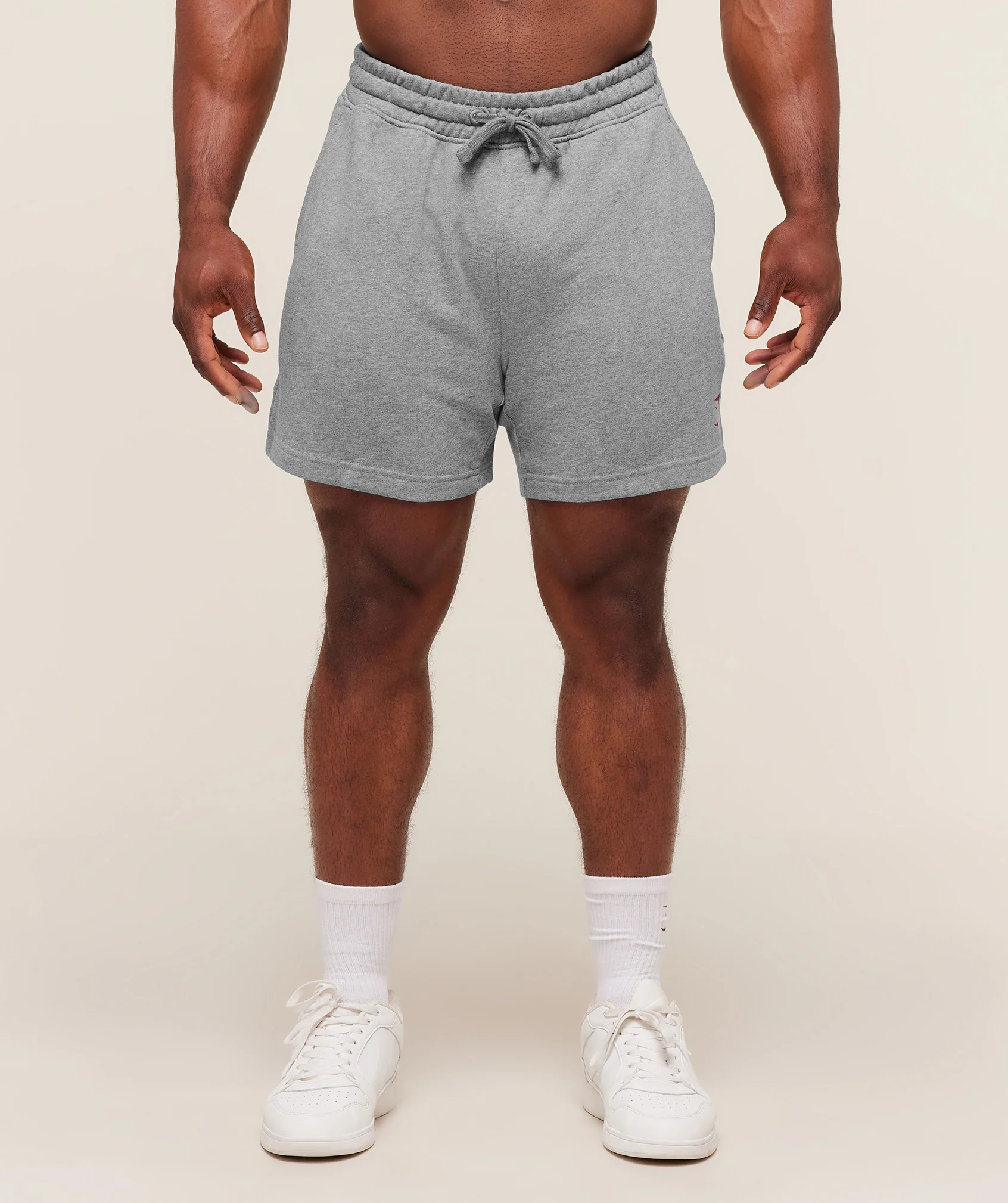 Gymshark Power 5" Shorts - Charcoal Core Marl - Image 2